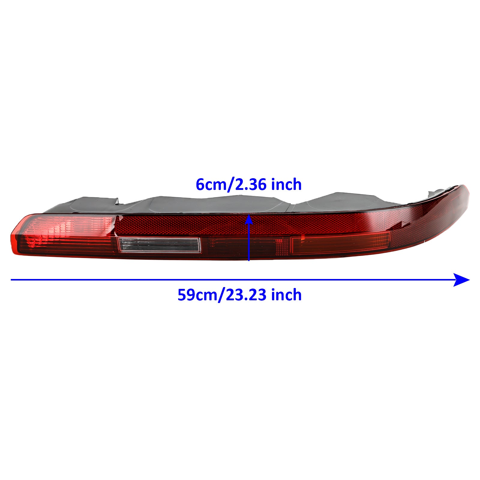 Right Rear Bumper Tail Lamp Fog Lamp Assembly 4M0945096 For AUDI Q7 2016-2023