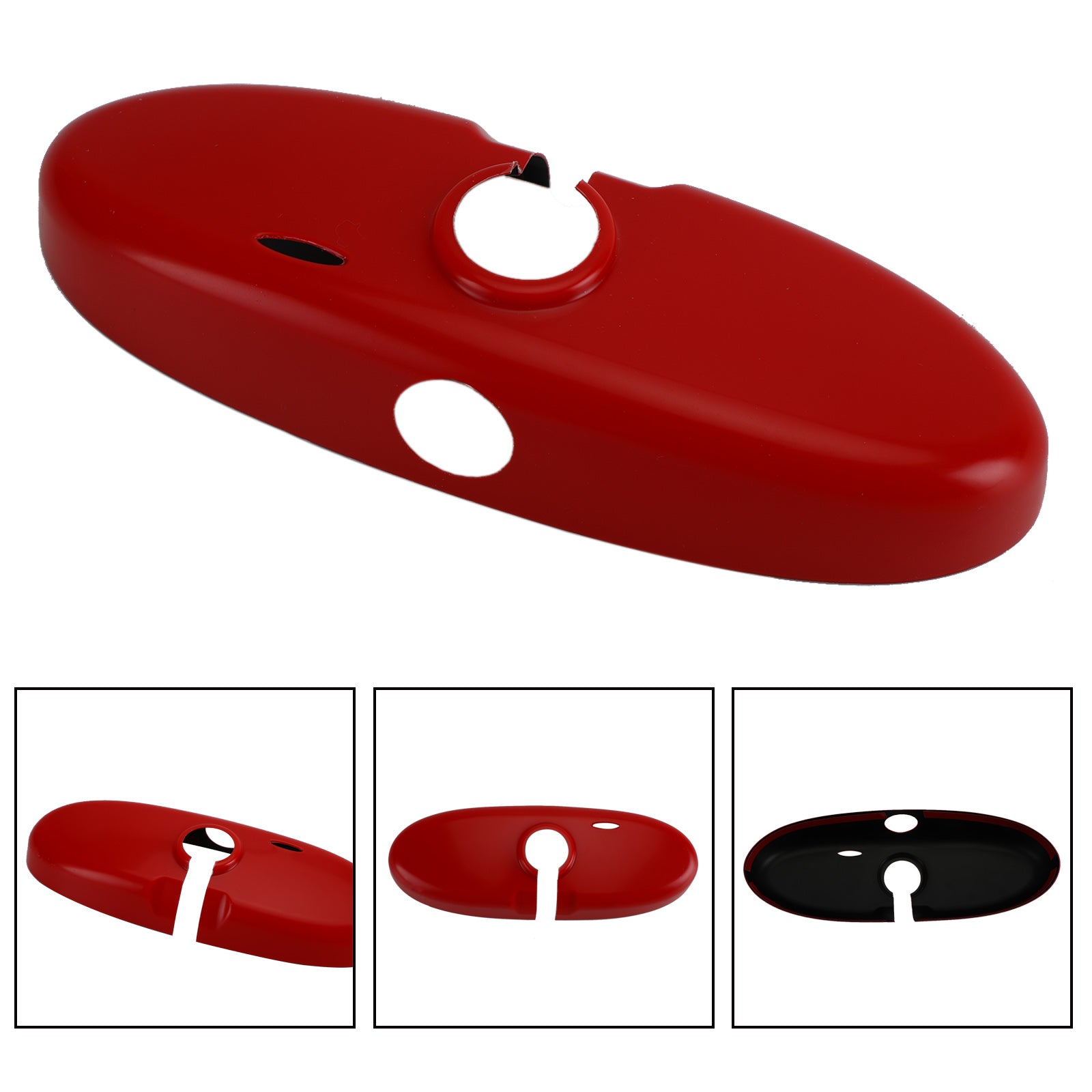 Rear View Mirror Cover for BMW MINI Cooper R55 R56 R57 Red