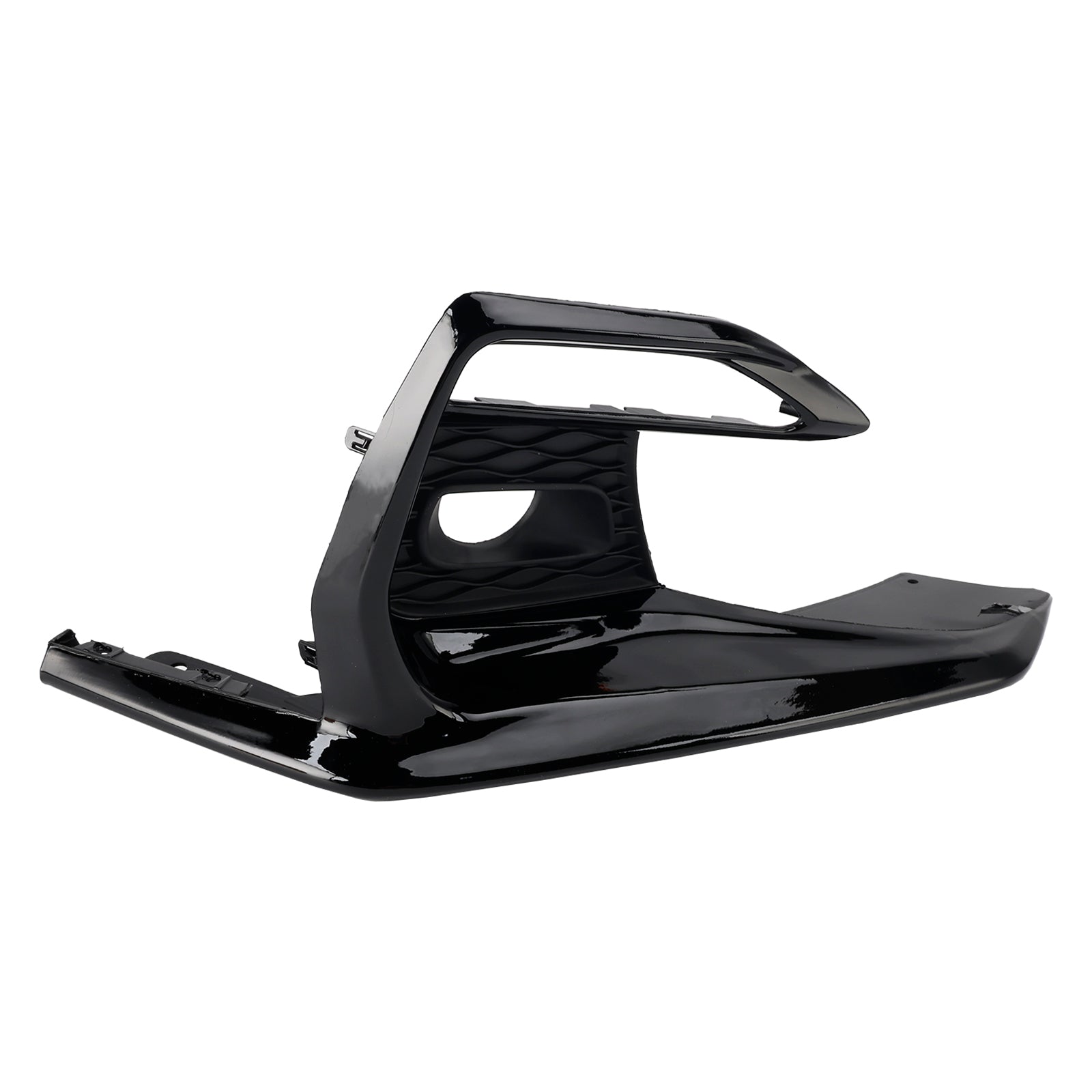 2018-2020 Infiniti Q50 Sport Bumper Fog Light Lamp Cover Black Grille Bezels