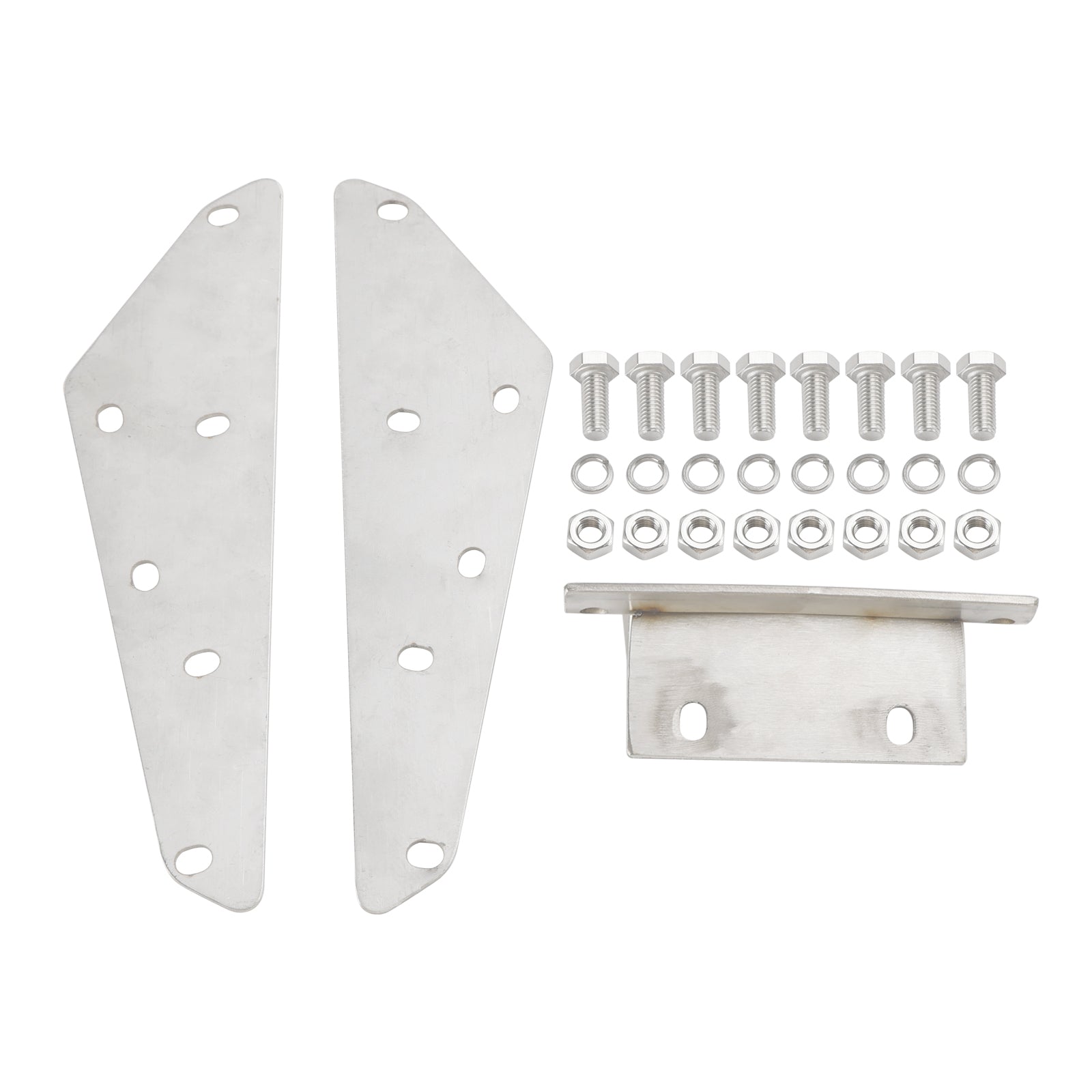 Flat Top Silvery Drop Visor For Peterbilt 377 378 379 335 386 388 389