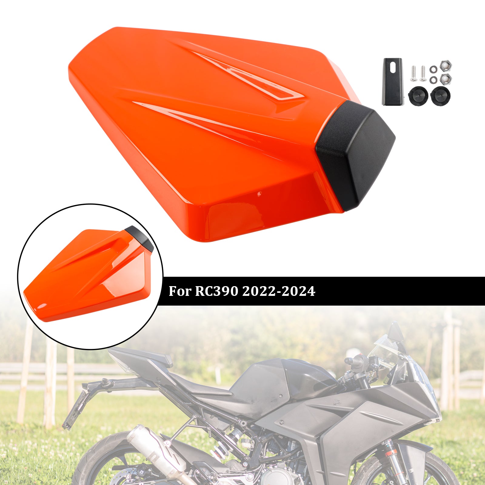 Tail Rear Seat Cover Fairing Cowl For RC390 2022-2024