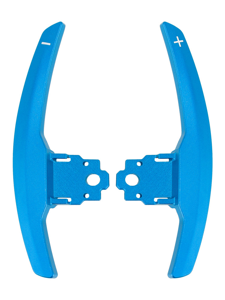 Extension de levier de vitesse à palettes, pour BMW série F F30 F31 F32 F10 X3 X5, aluminium bleu
