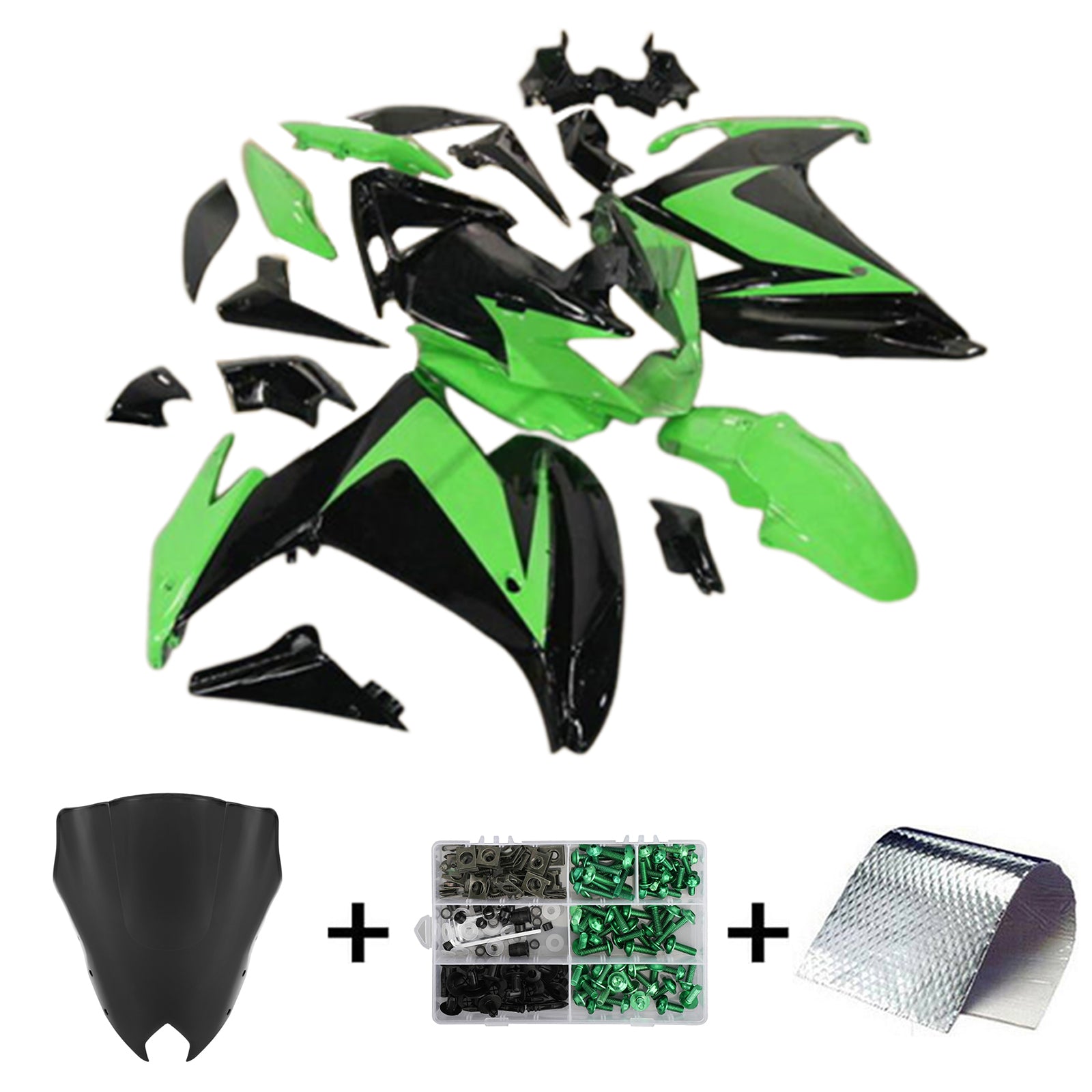 Kit de carénage d'injection Yamaha FZ6R 2009-2015, carrosserie en plastique ABS