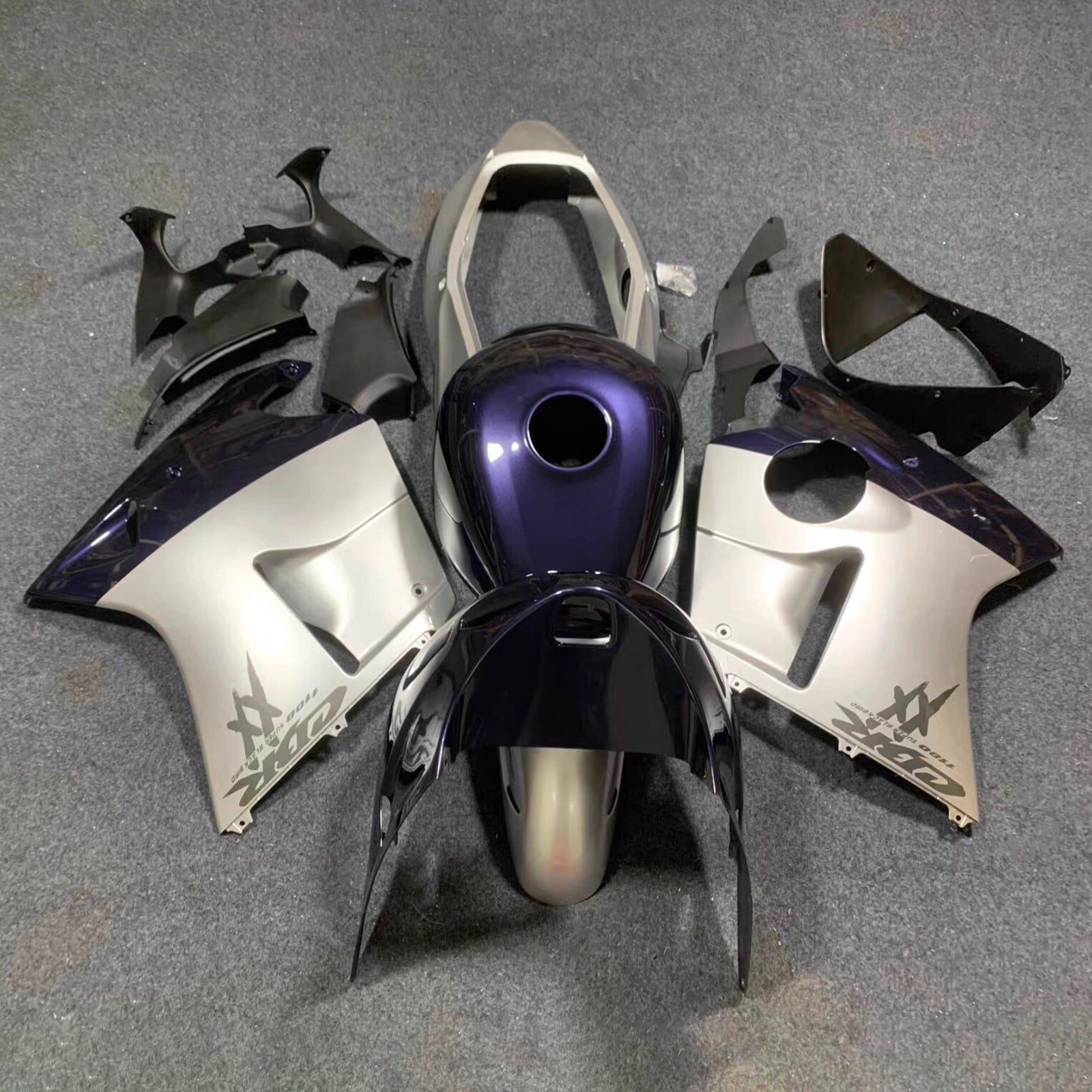 Injection Fairing Kit Bodywork ABS For Honda CBR1100XX SuperBlackBird 1996-2007