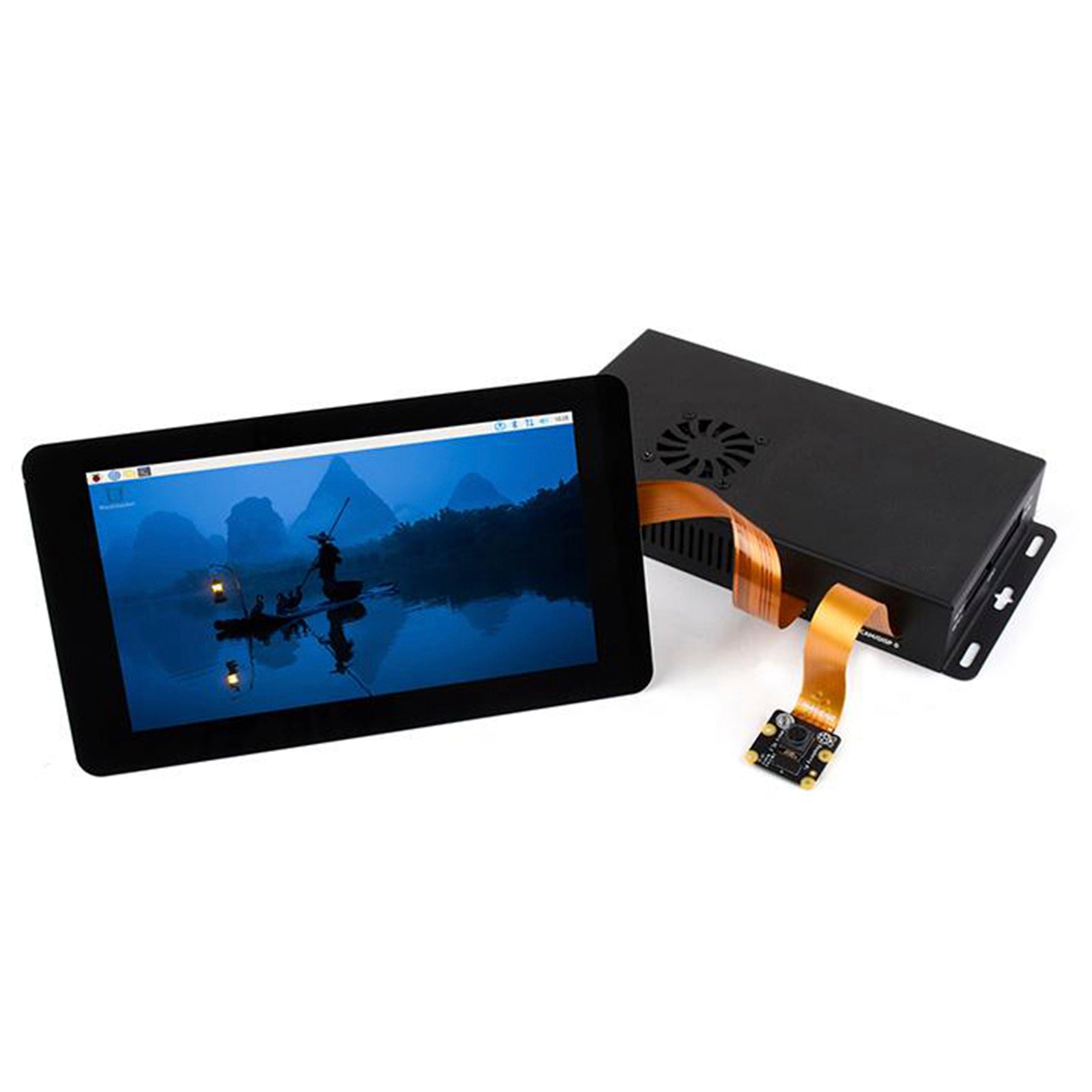 Raspberry Pi CM5 IO Compute Module 5 IO Board Metall Värmeavledningshölje