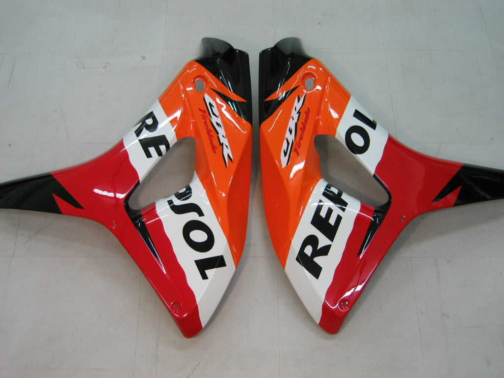 2006-2007 CBR1000RR Bodywork Fairing Orange ABS Injection Molded Plastics Set Generic