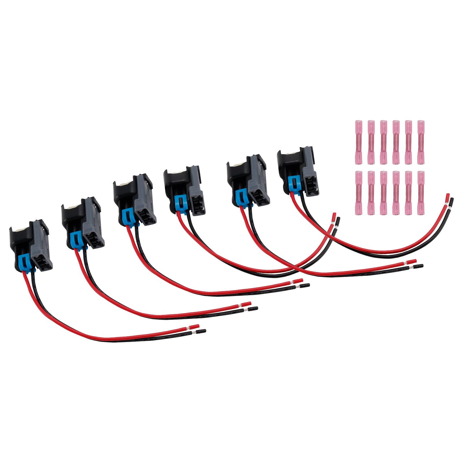 6pcs Injecteur de carburant Connecteur Pignail Pigle Fix de câblage Ford Fit Chevy