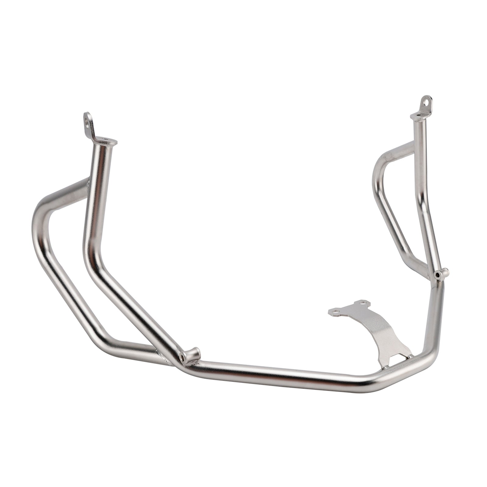 Upper Lower Kit Engine Guard Frame Crash Bar Silver For Honda Adv350 2022-2025