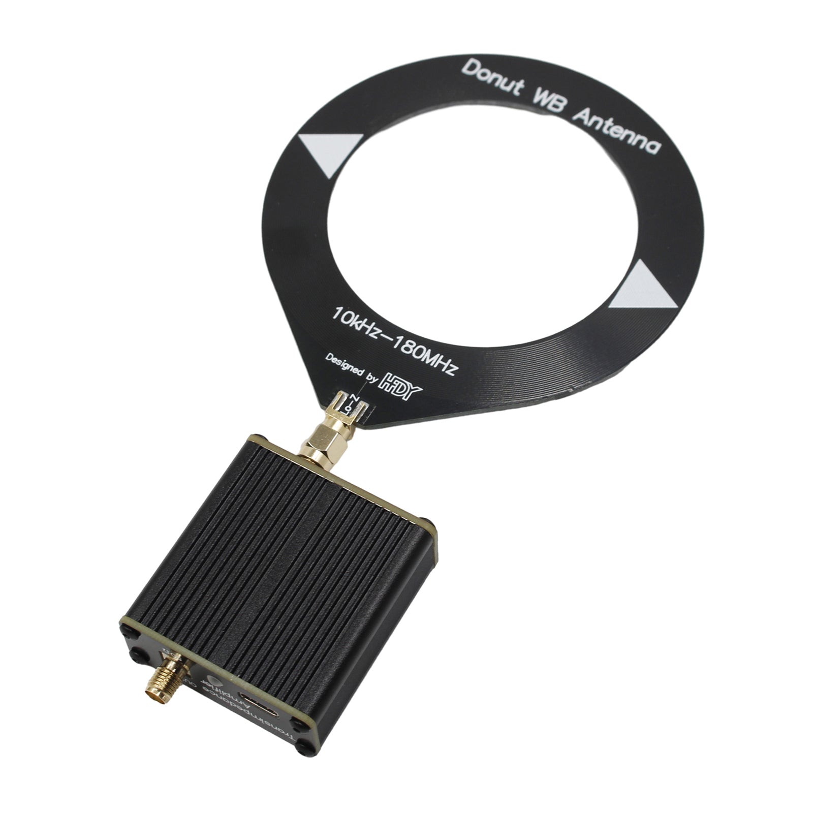 The Latest Upgraded 10Khz-180Mhz Donut Broadband Antenna Low Impedance Converter