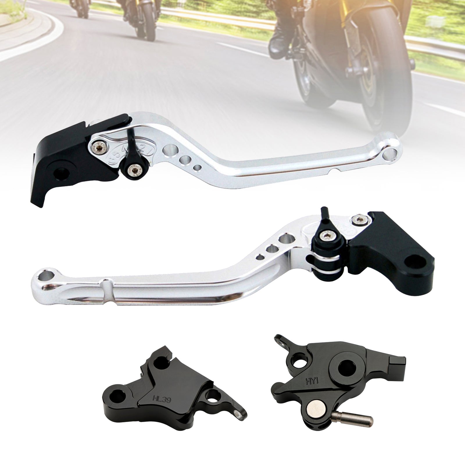 Levier de frein d'embrayage long adapté pour CFMOTO 700CL-X Heritage 2021-2022
