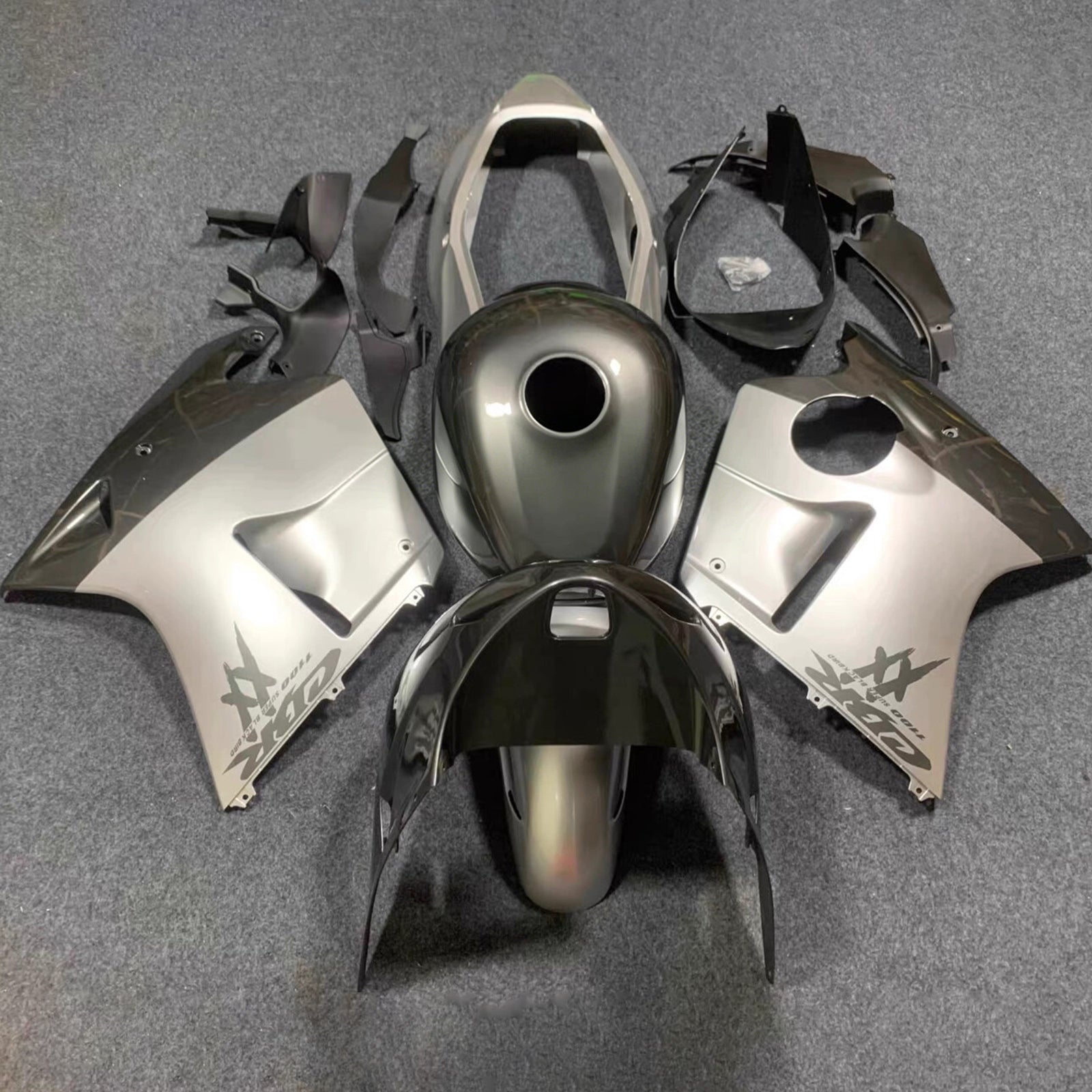 Injection Fairing Kit Bodywork ABS For Honda CBR1100XX SuperBlackBird 1996-2007