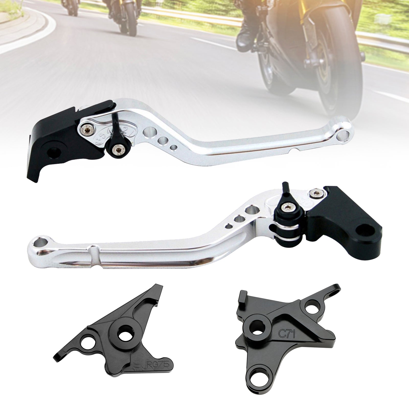 Levier de frein d'embrayage Long adapté à la BMW R NINE T /PURE/RACER 2017 – 2023