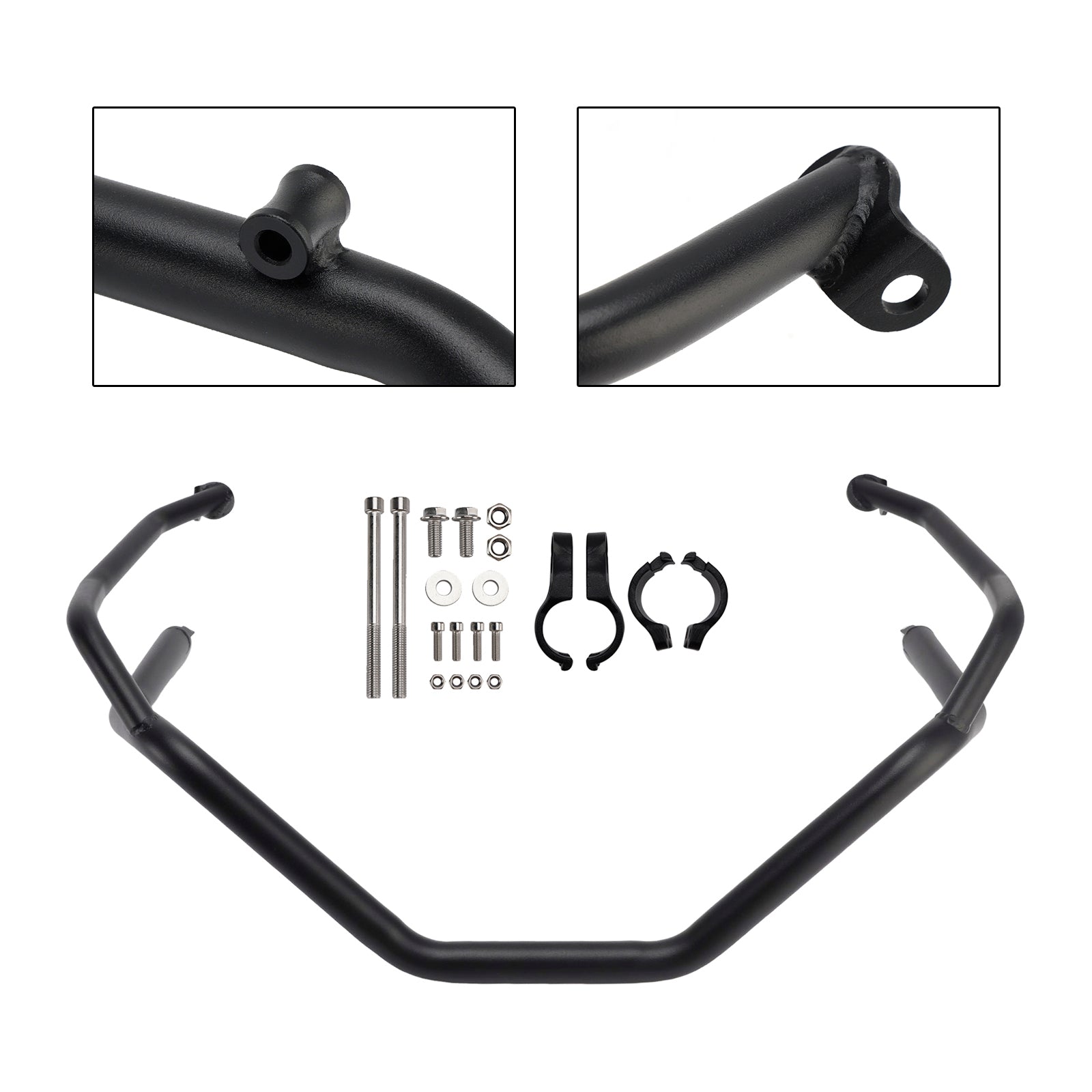 Crash Bar Upper Engine Guard Steel Frame For Honda Xadv750 X-Adv 750 25 Silver