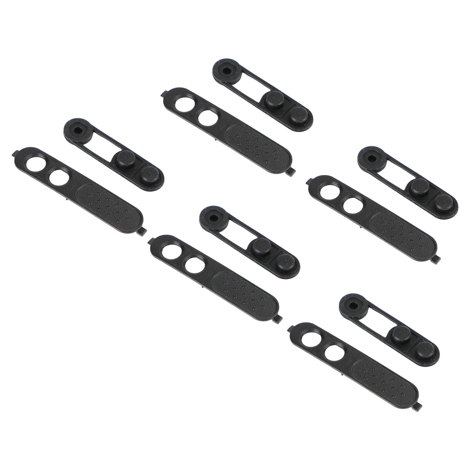 5x Talk PTT Walkie Talkie Launch Button Plastic Frame For XIR P3688 DEP450 DP1400