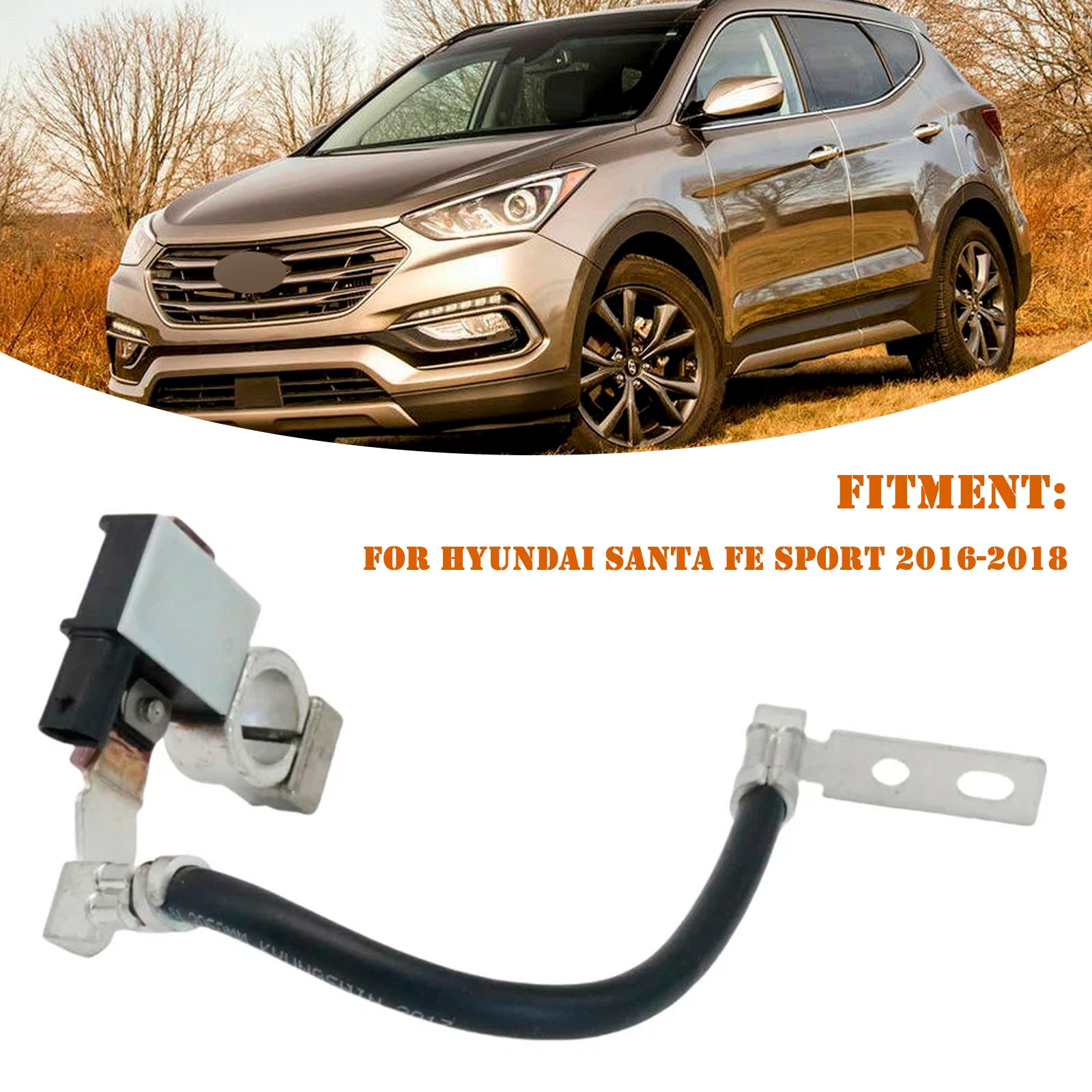 Battery Negative Sensor Cable 371804Z500 For Hyundai Santa Fe Sport 2016-2018