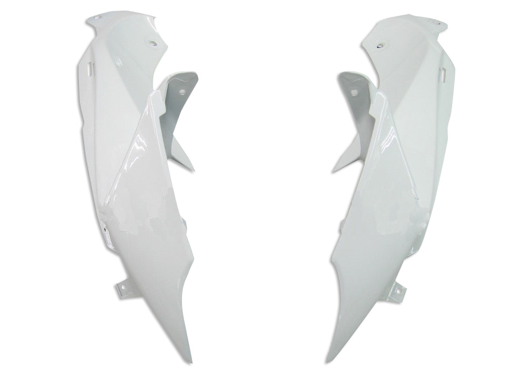 2008-2010 Suzuki GSXR 600 750 White Black GSXR Racing Fairings Generic