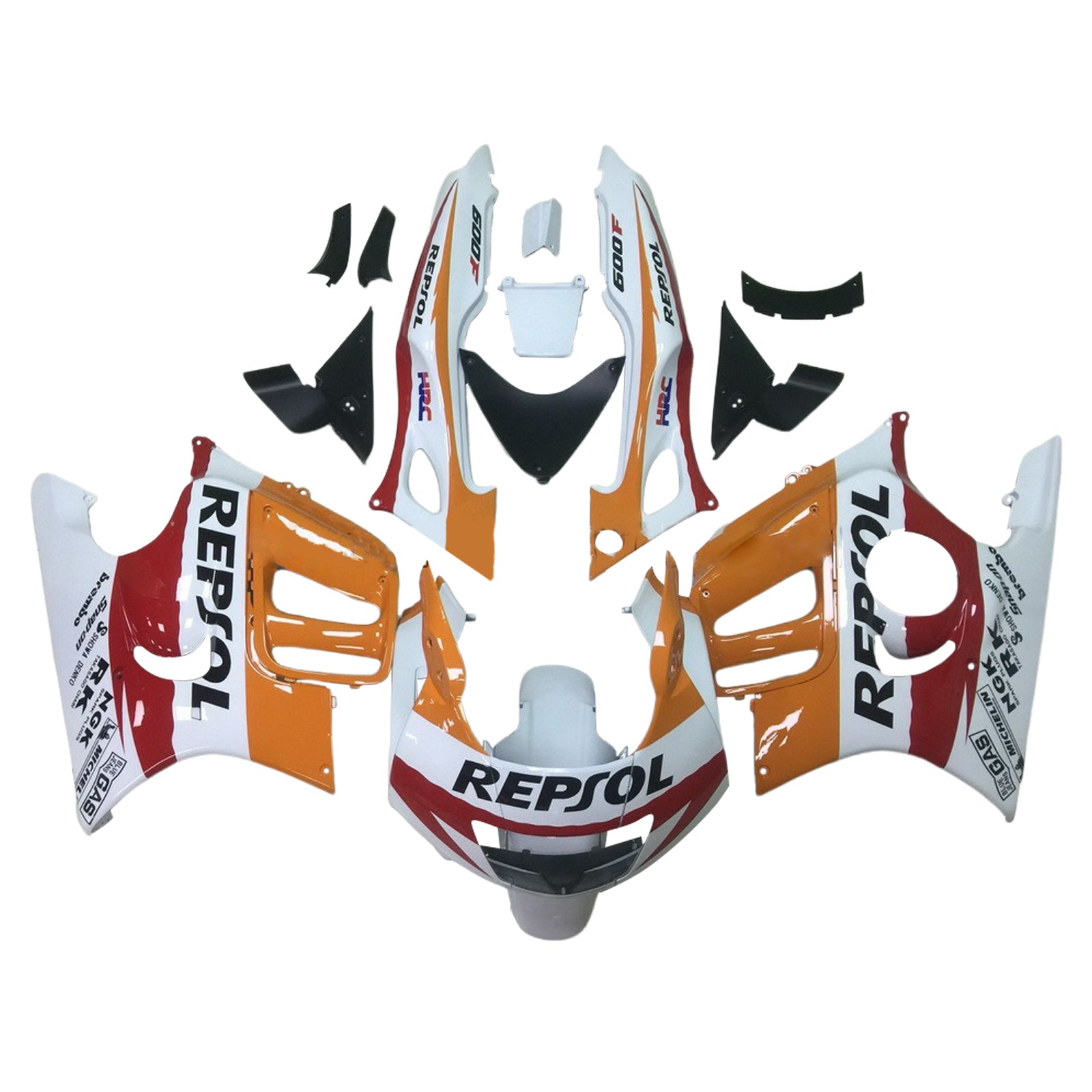 1997-1998 Honda CBR600 F3 Injection Fairing Kit Bodywork Plastic ABS