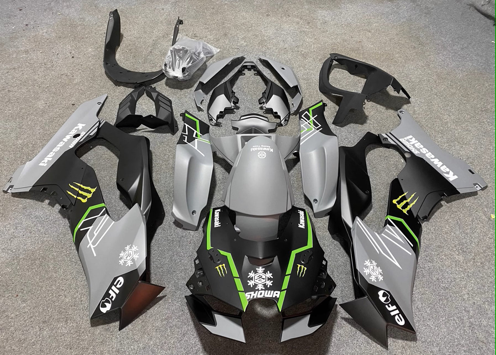 2021-2024 Kawasaki ZX-10R ZX-10RR Injection Fairing Kit Bodywork Plastic ABS