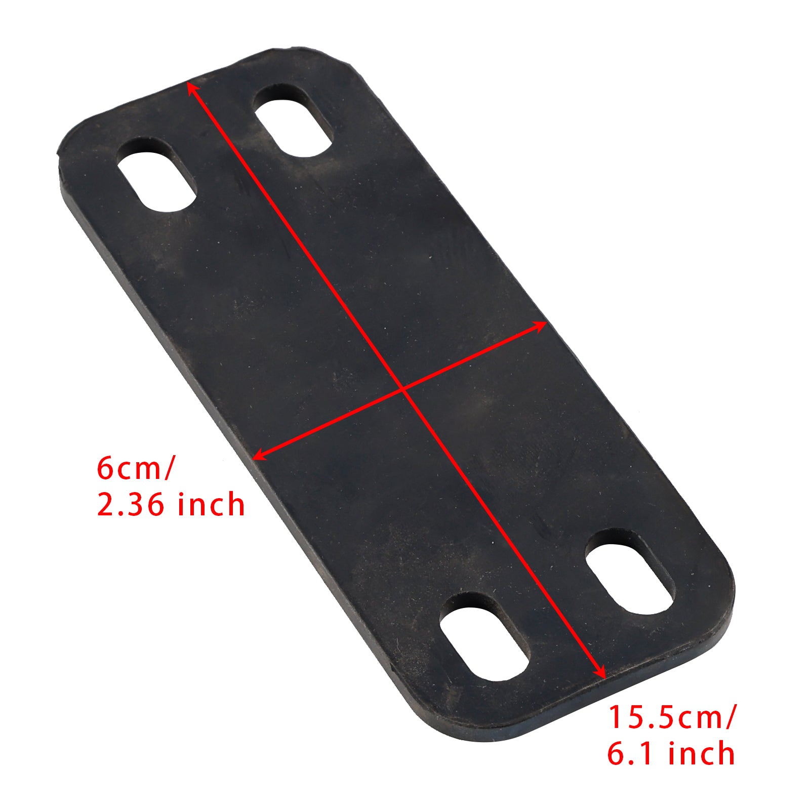 Peterbilt 359/379 Cab Lower Exhaust Stack Bracket Stainless 14-12998