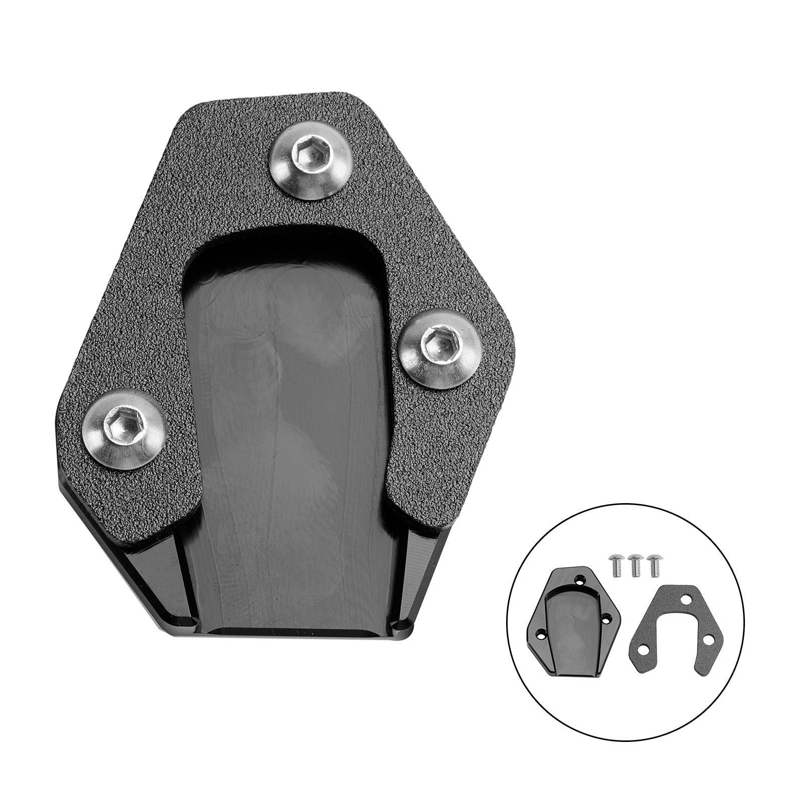 Kickstand Enlarge Plate Pad fit for HONDA GROM 125 MSX125 13-24 MONKEY 125 18-24