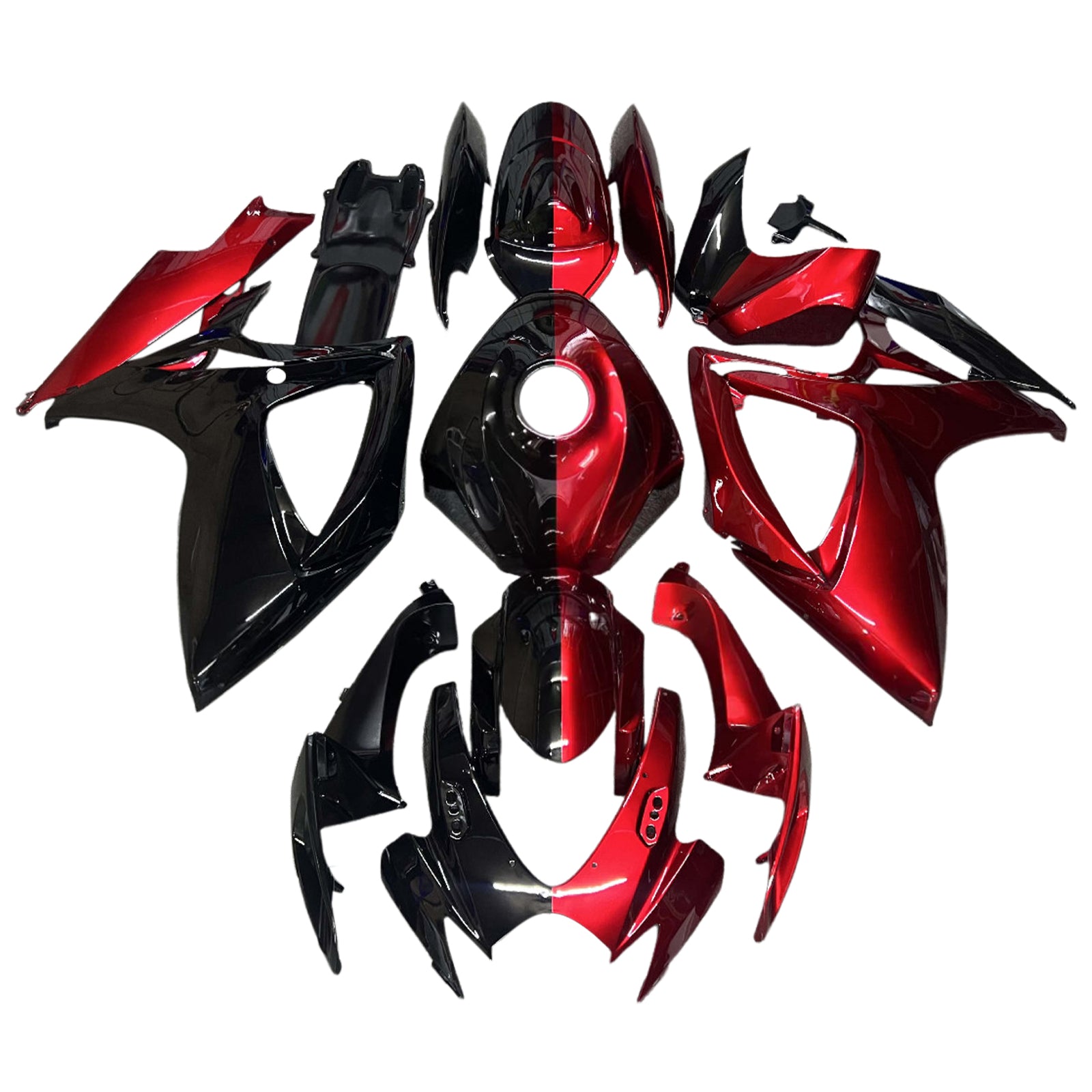 Kit de carénage injection Bodywork Abs en plastique pour Suzuki GSXR 600/750 2006-2007 K6
