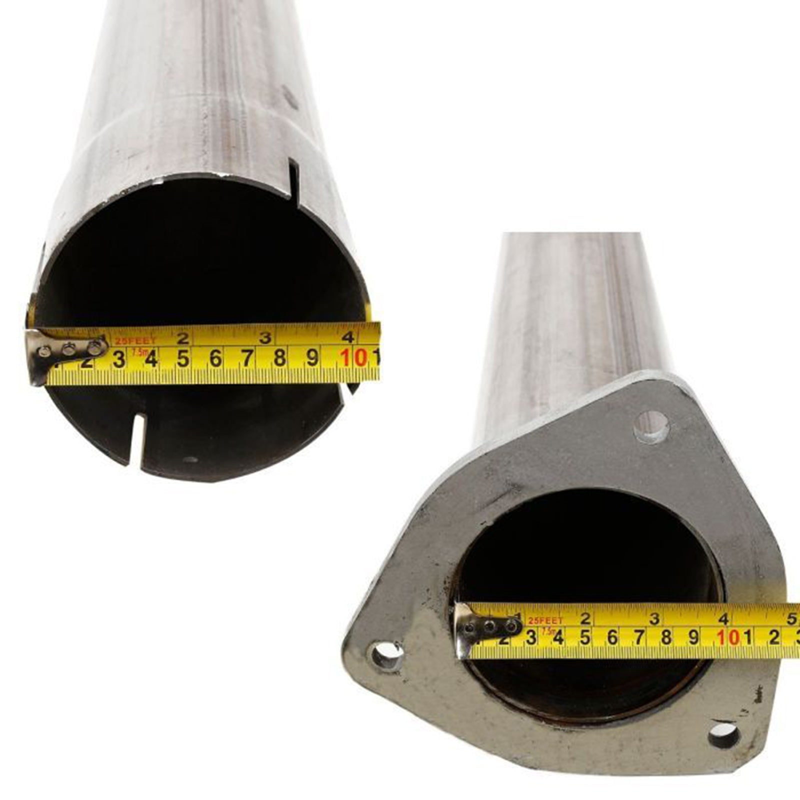 Ford F-250/F-350/F-450, 6,7-litrový dieselový motor Powerstroke, rok výroby 2011 – 2017 4" Výfukové DPF vymazať pretekárske potrubie