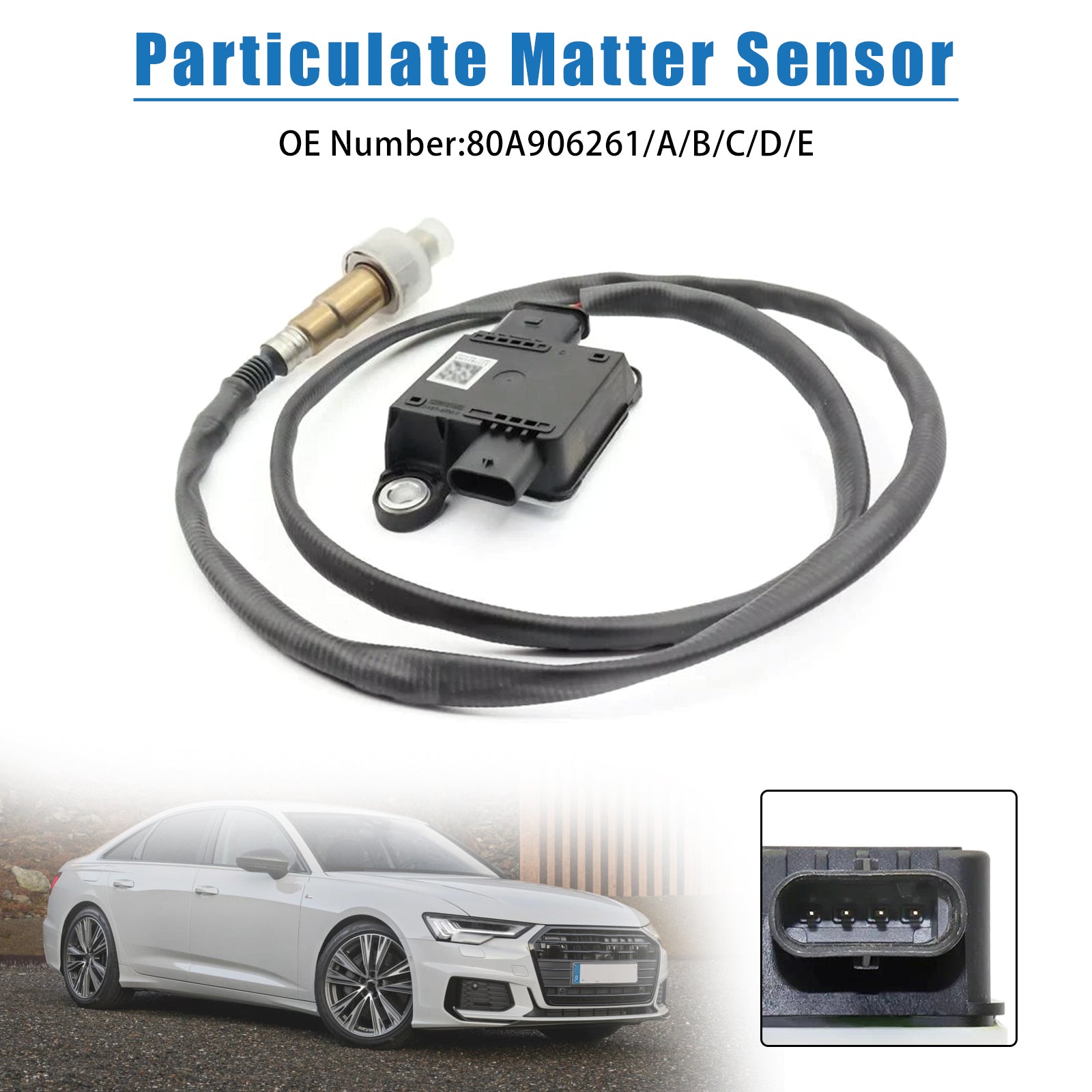 Particulate Matter Sensor 80A906261E For Audi Q5 A7 C8 A6 2.0 TDI 2017-2020