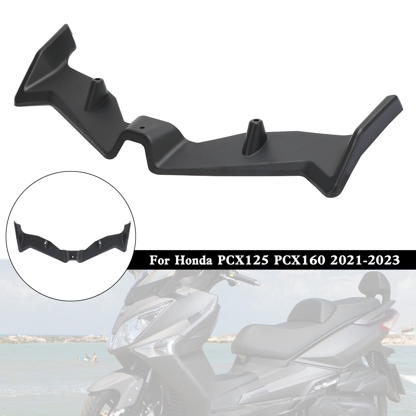 2021-2023 Honda Pcx125 Pcx160 Voorkuip Aerodynamische Winglet Cover Duurzaam