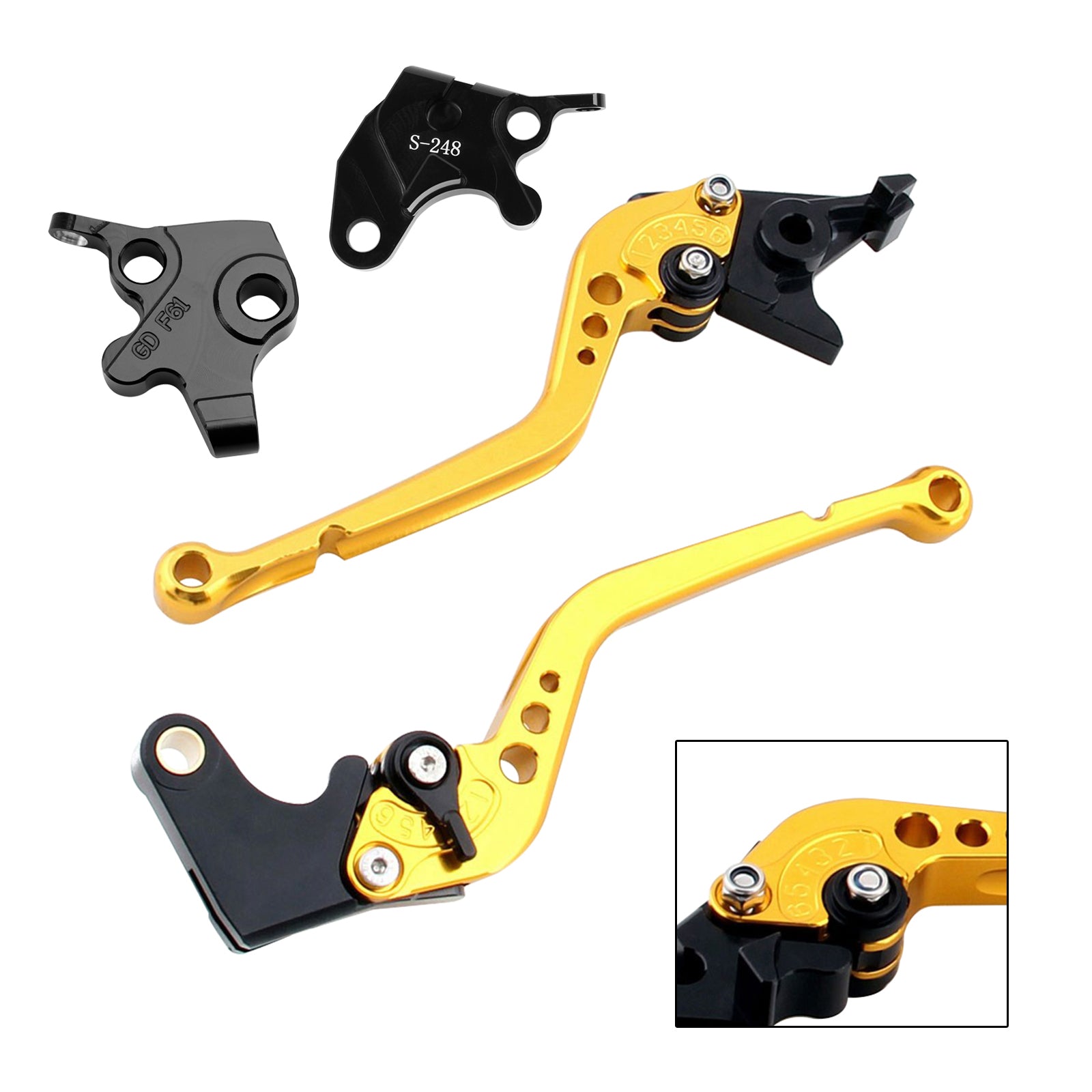 2008-2011 Yamaha YZF R125 Dlhá spojka brzda páka