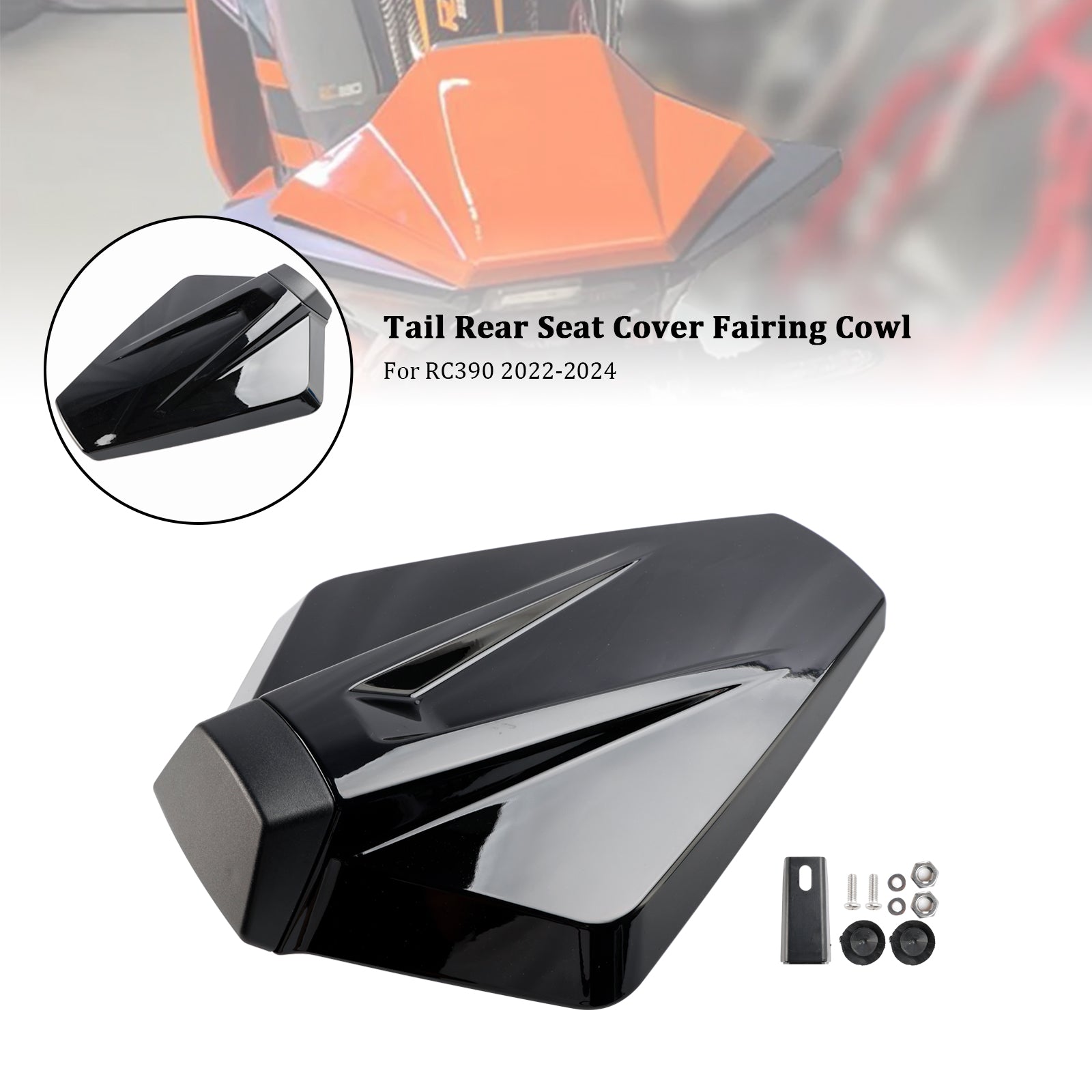 Tail Rear Seat Cover Fairing Cowl For RC390 2022-2024