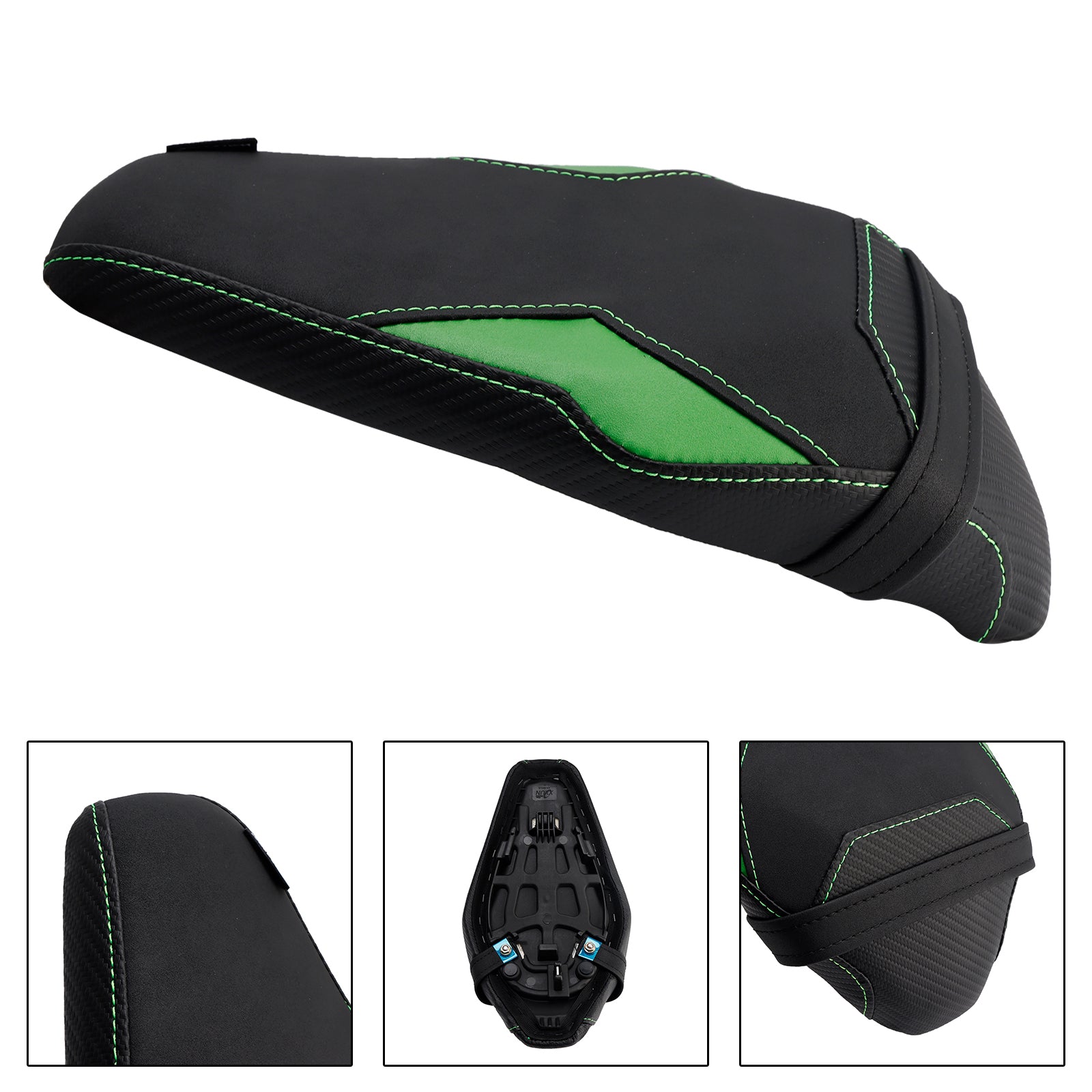 2025 Kawasaki Ninja 900 Z900 Coussin de passager de siège arrière plat Pu Fit Redb