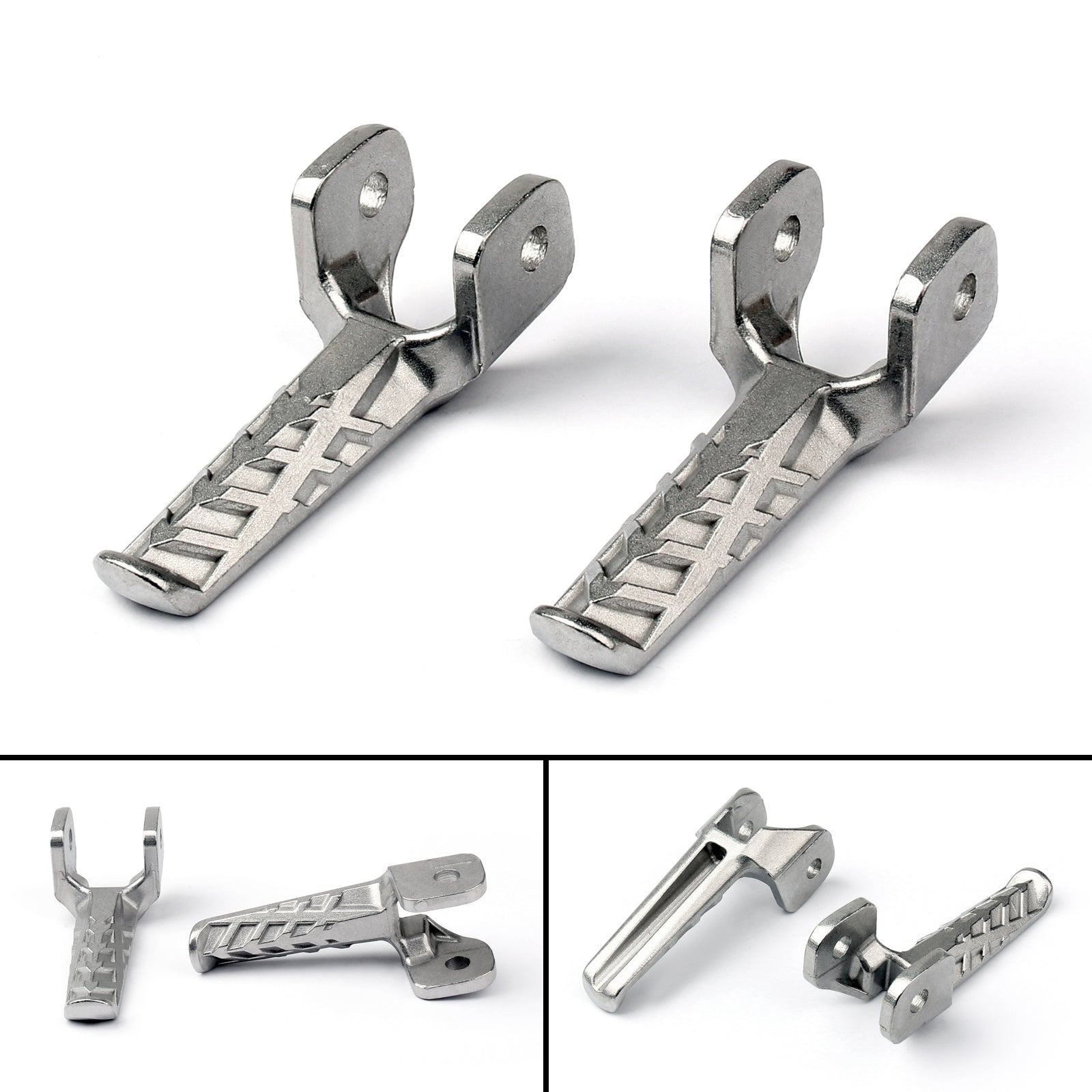 Motorcycle Rear Foot Pegs Footrests Fit for Honda XR250 XR400 XR600