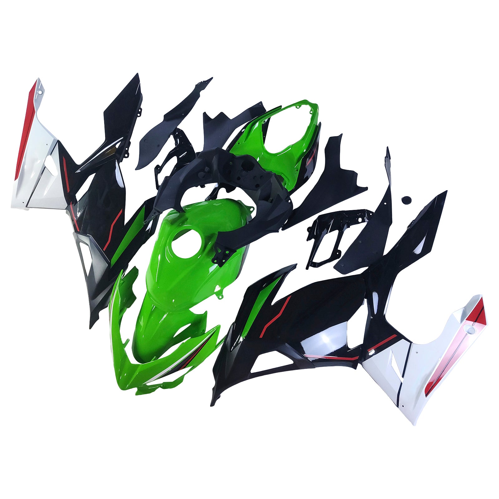 Injection Fairing Kit Bodywork For Kawasaki EX400 Ninja400 2018-2024