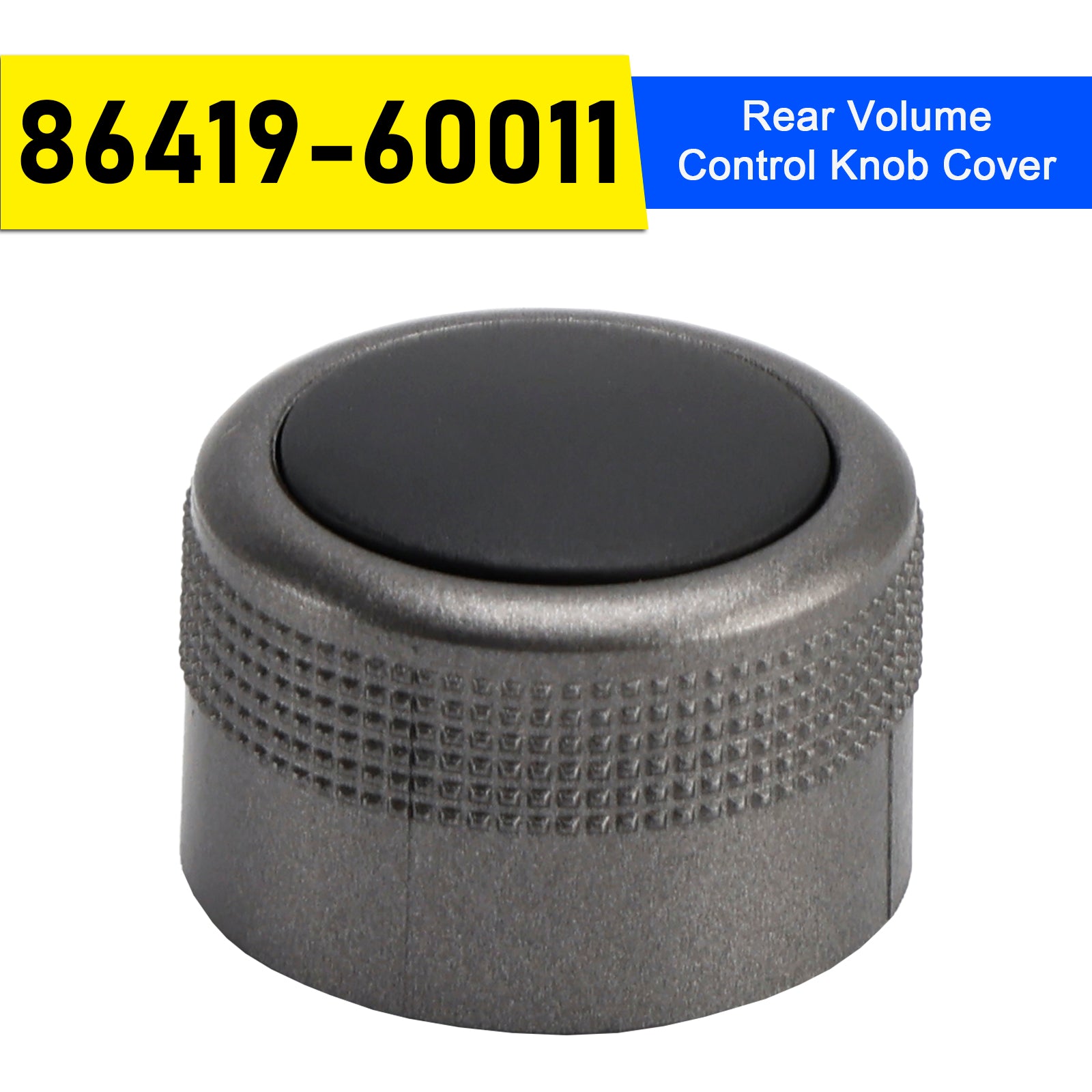 86419-60011 Rear Volume Control Knob Cover for Toyota Land Cruiser LC200 2010-18