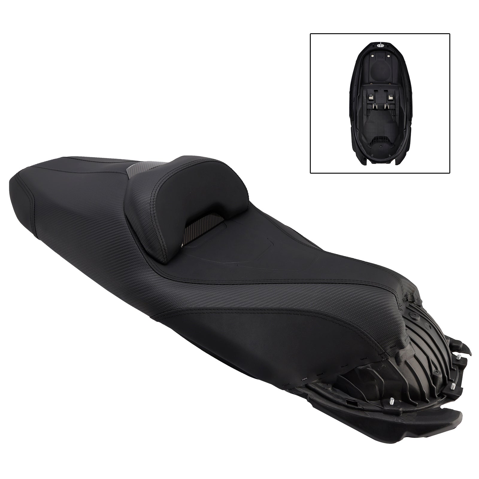 2022-2025 Honda Adv350 Adv 350 Rider Passenger Seat Complete Backrest Pad Orange