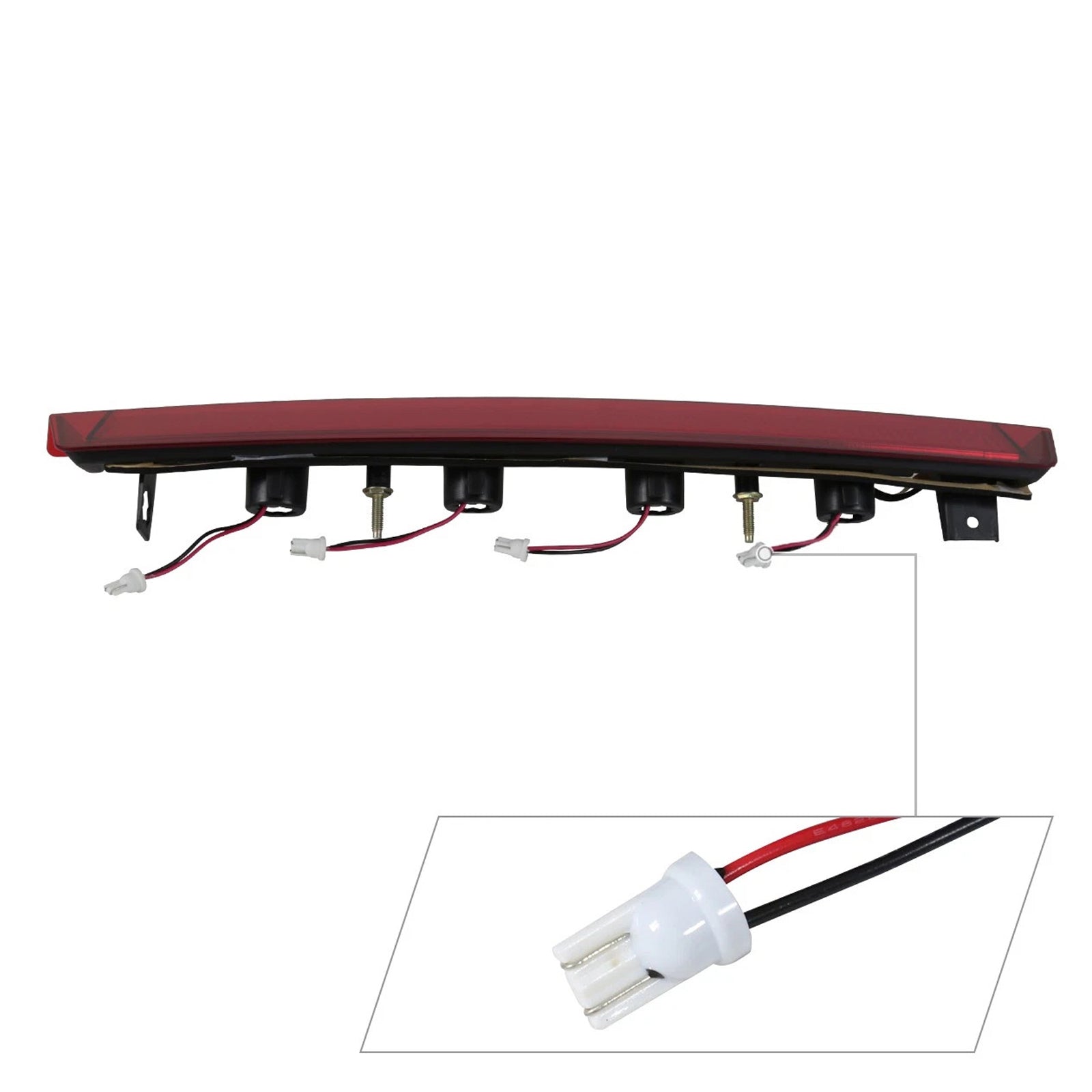 1999-2004 Ford Mustang V6/GT Bright LED červená červená 3. tretí brzdový svetlo zastavovacia žiarovka