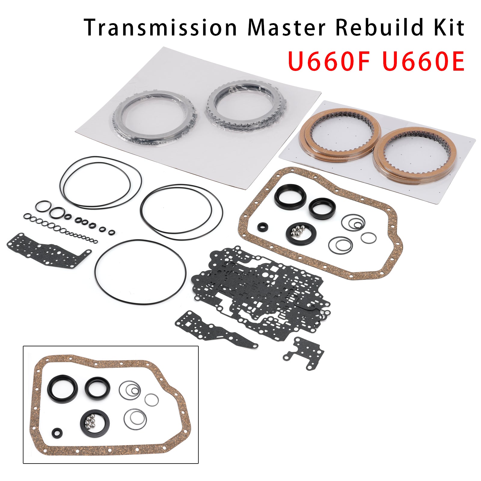 2006-2014 For CAMRY 2.5L 3.5L Transmission Master Rebuild Kit Set U660F U660E