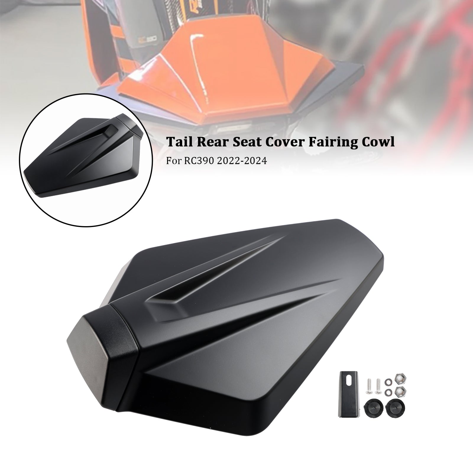 Tail Rear Seat Cover Fairing Cowl For RC390 2022-2024