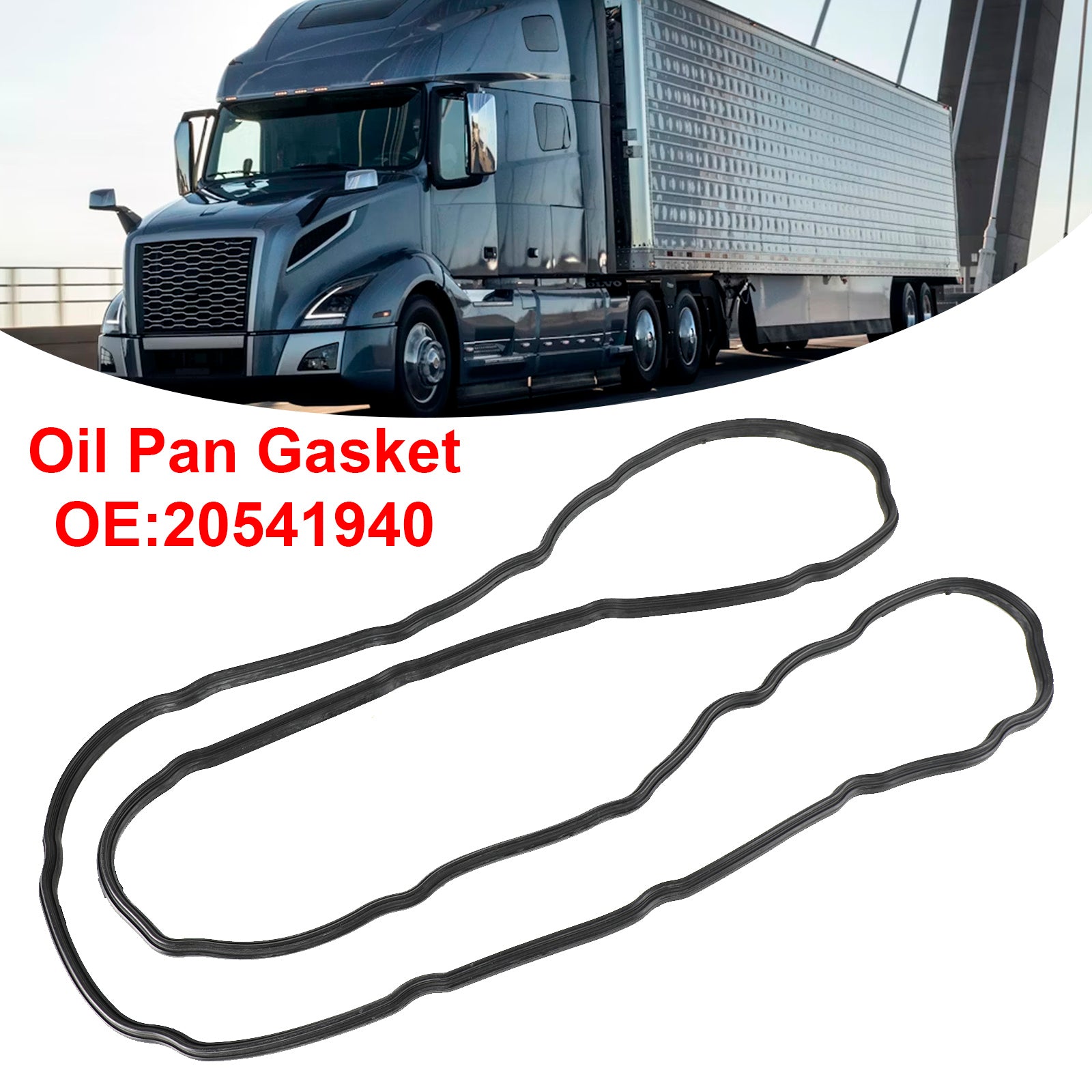 New Oil Pan Gasket 20541940 for Volvo D13 Truck Diesel Engine