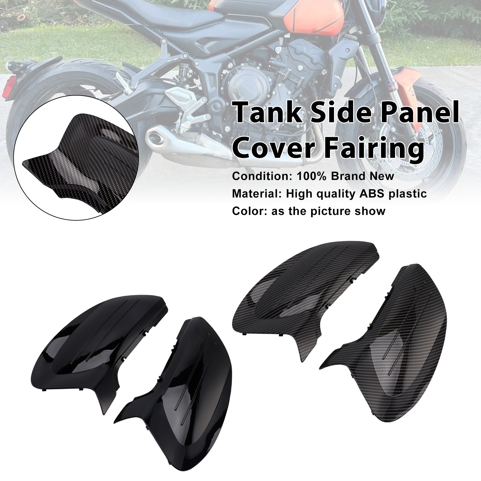 Tank Side Cover Panel Fairing For Trident 660 2022-2025