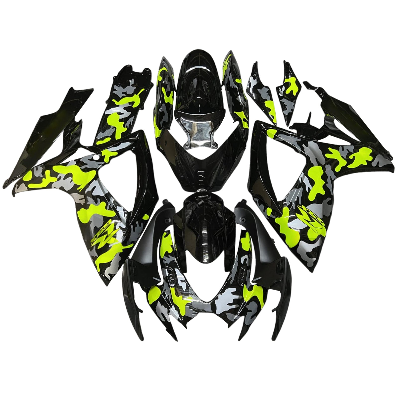 Kad karosérie vstrekovania Plastová ABS pre Suzuki GSXR 600/750 2006-2007 K6