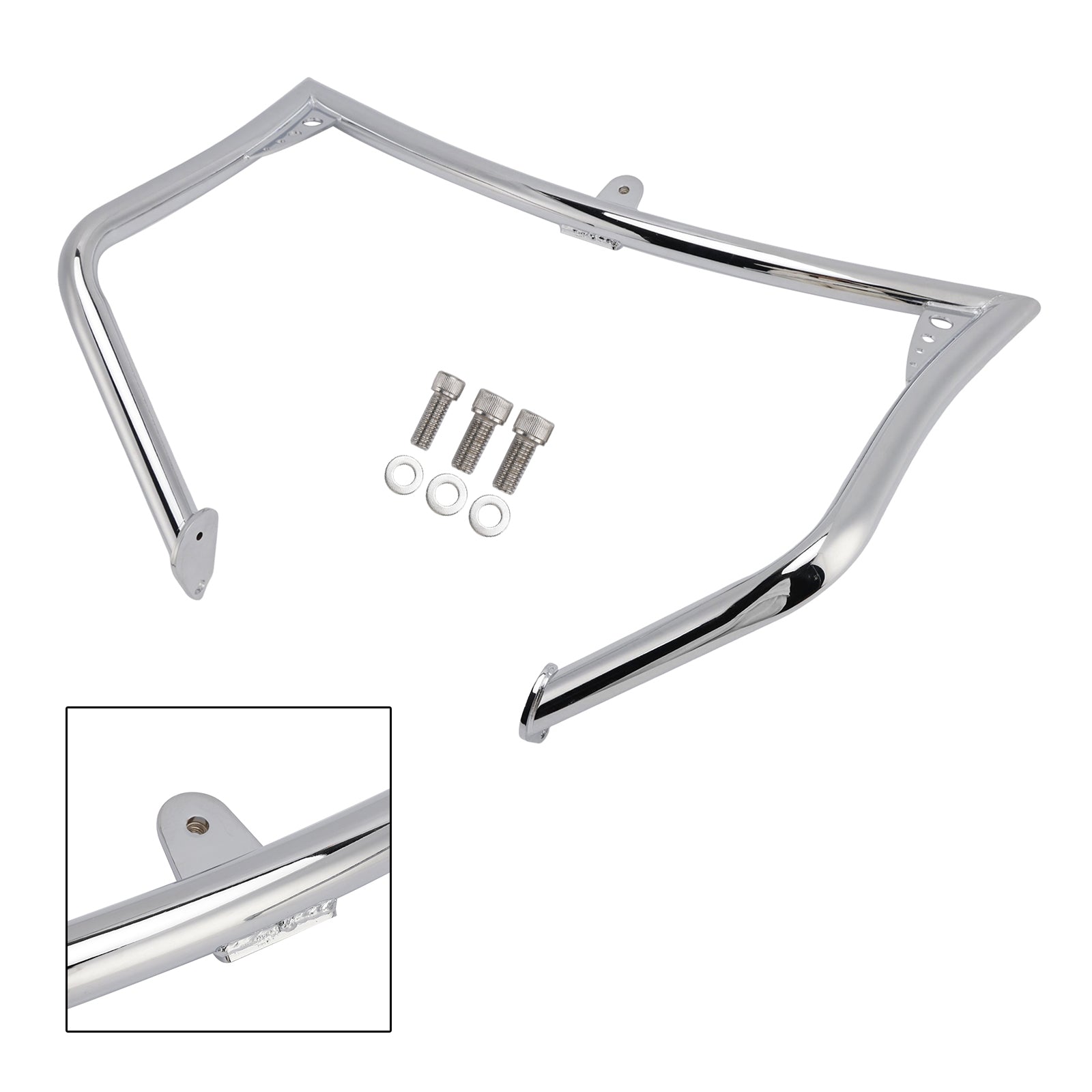 2006-2008 Touring CVO Ultra Classic Electra Glide FLHTCUSE Engine Guard Frame Anti-Crash Bumper Protector Chrome
