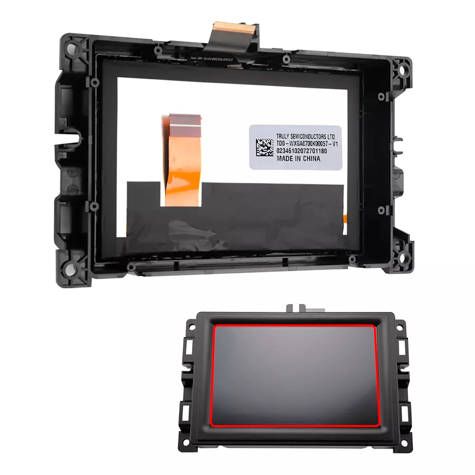 2017-2020 Jeep Compass autoradionavigatie 7-inch LCD-aanraakscherm