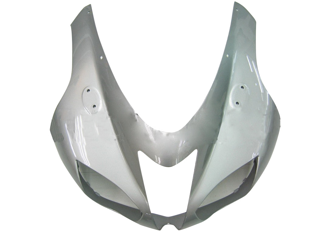 2007-2008 Kawasaki ZX6R ZX636 Fairings Silver Ninja ZX6R Racing Generic