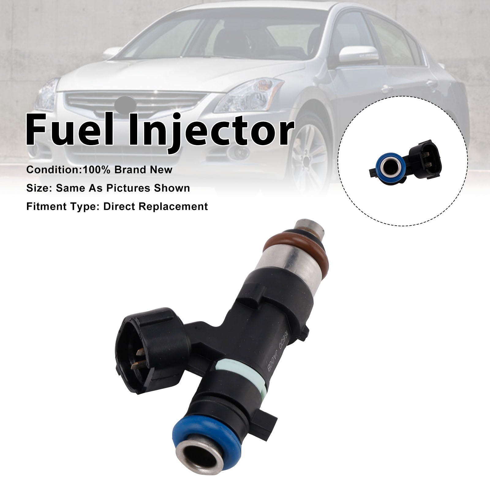 1Pcs Fuel Injector For Nissan Altima 2007-2013 Rogue 2008-2015 0280158130
