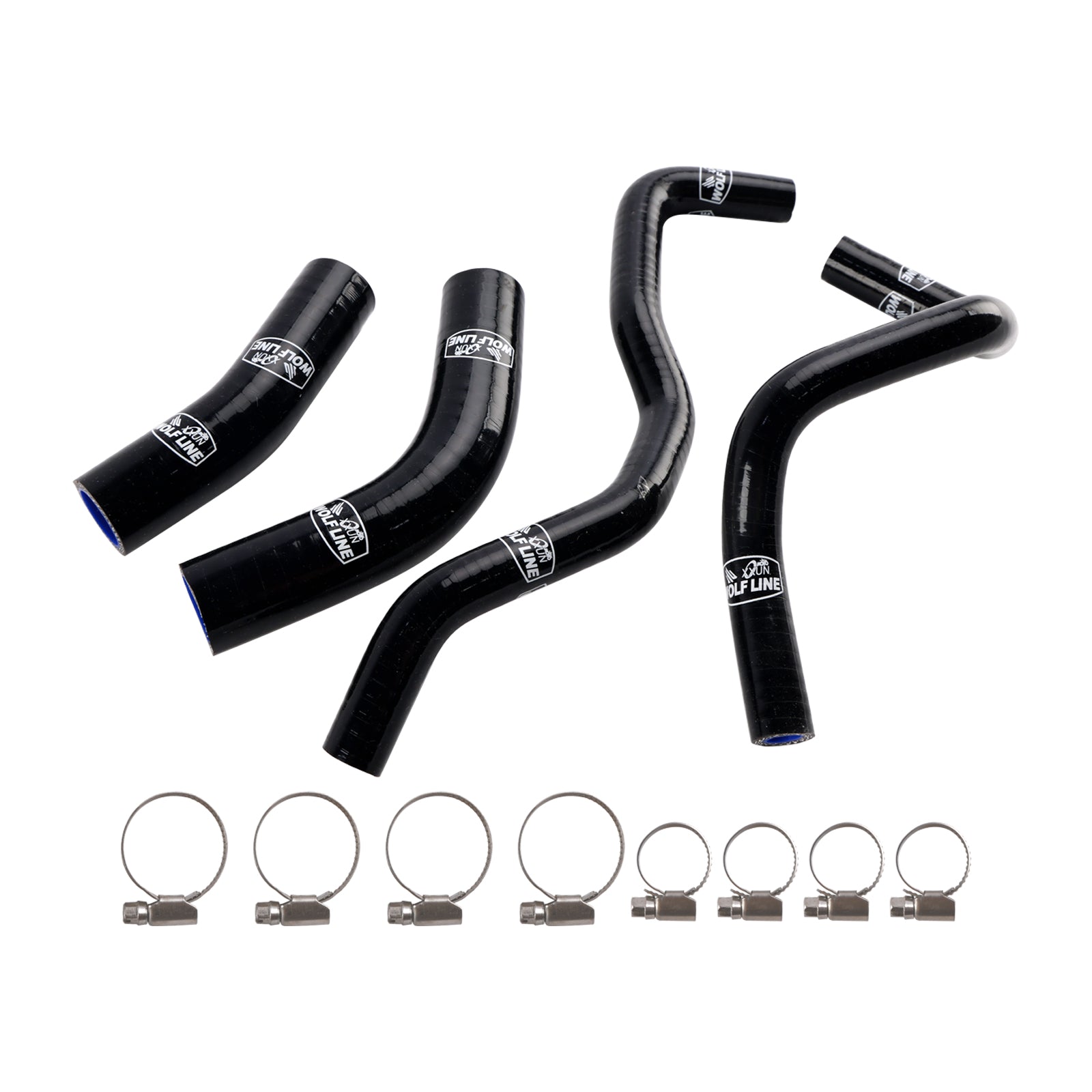 Kit de durites de refroidissement de radiateur en silicone pour Yamaha Tenere 700 2019-2024