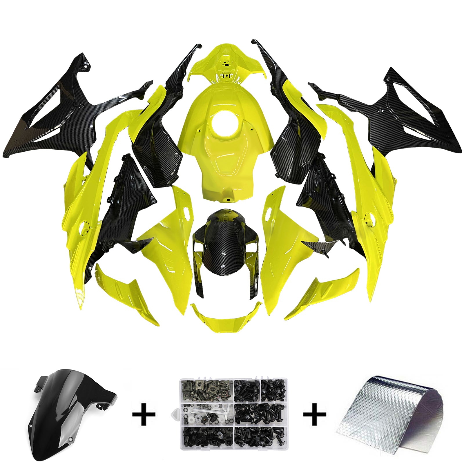2023-2024 BMW S1000RR INSIMECTION CAURING Kit Bodywork Plastic Abs