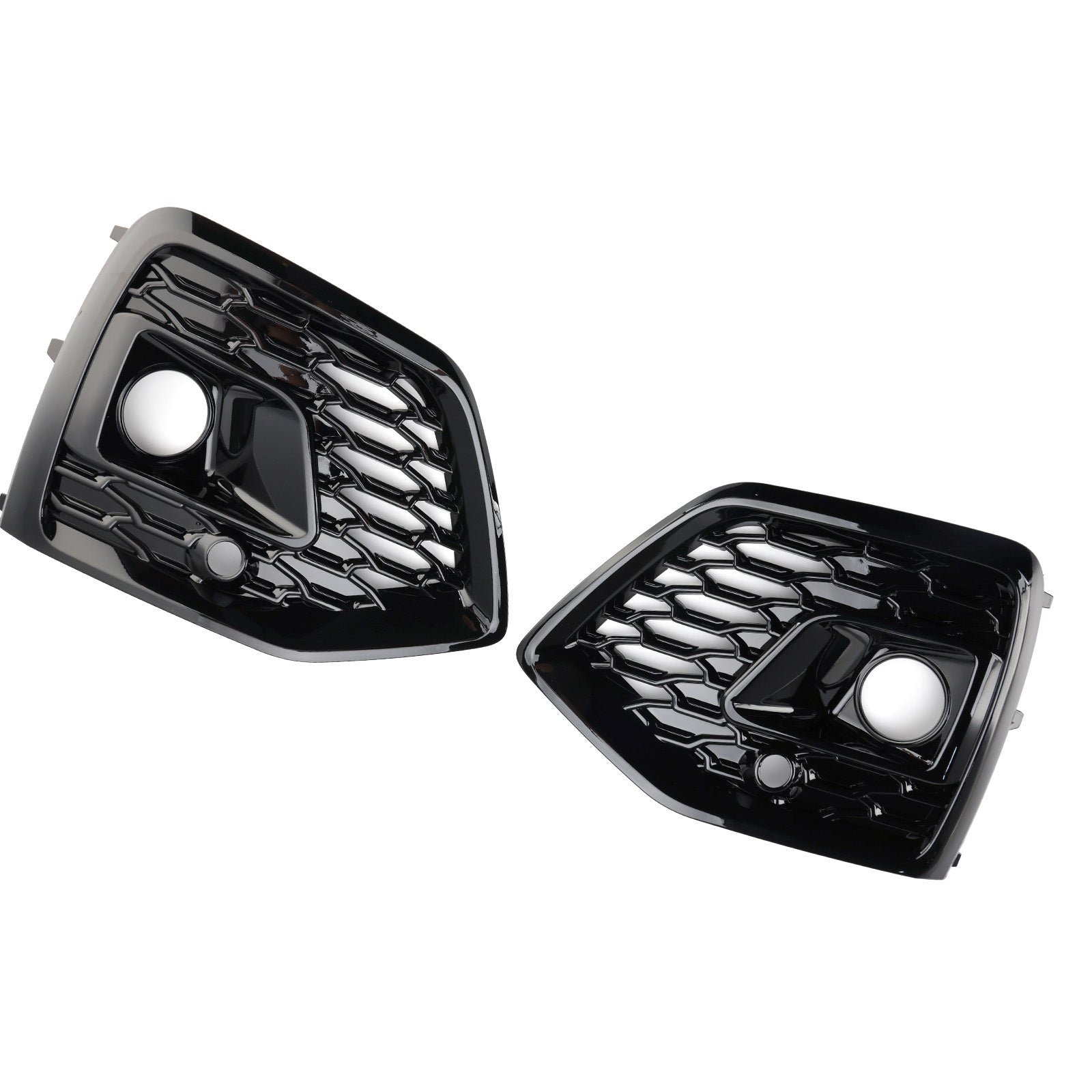 2021-2025 Audi Q5 SQ5 S-Line RSQ5 Style Front Fog Lampe Couverture Black