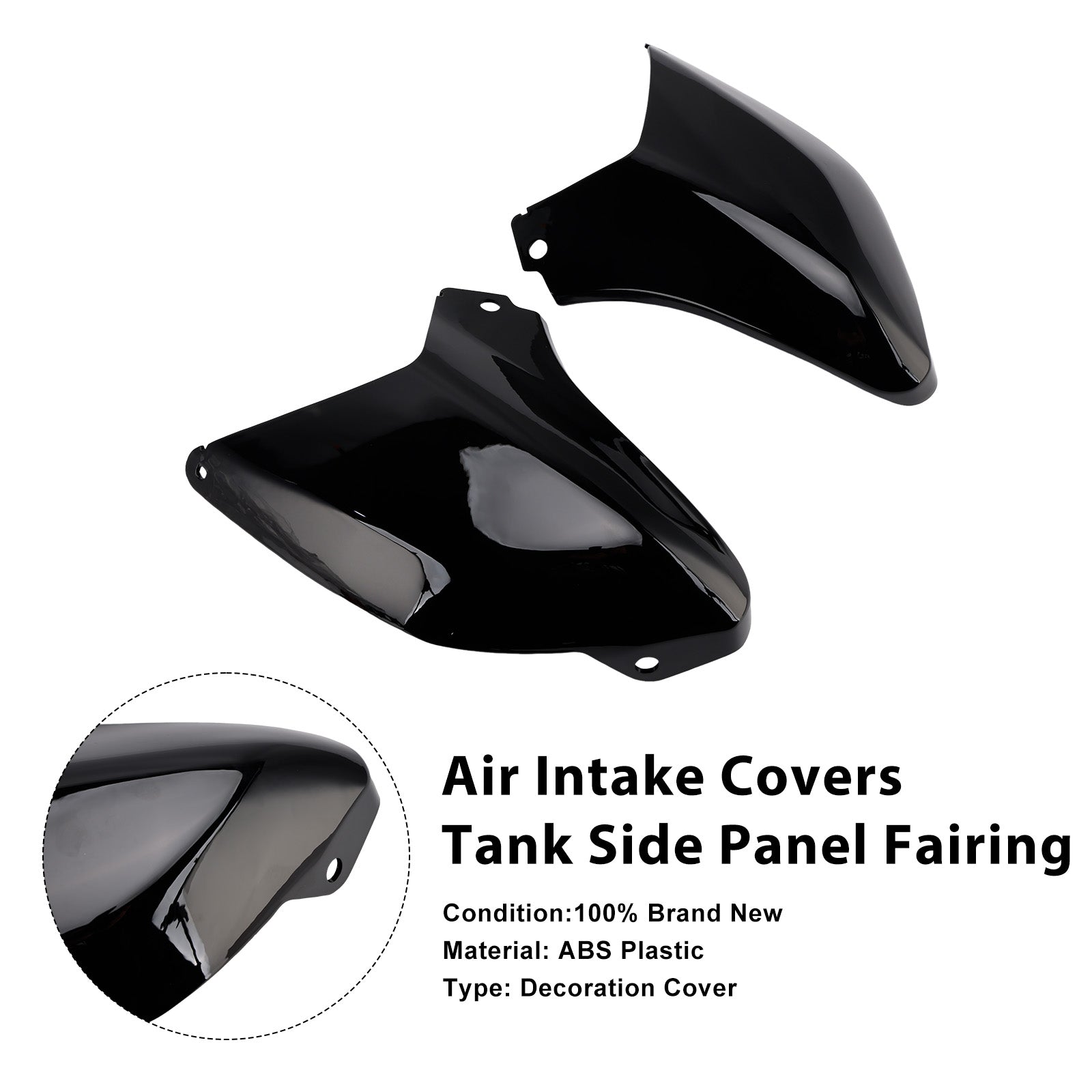 Air Intake Covers Tank Side Panel Fairing For Kawasaki Z900 2025-2026