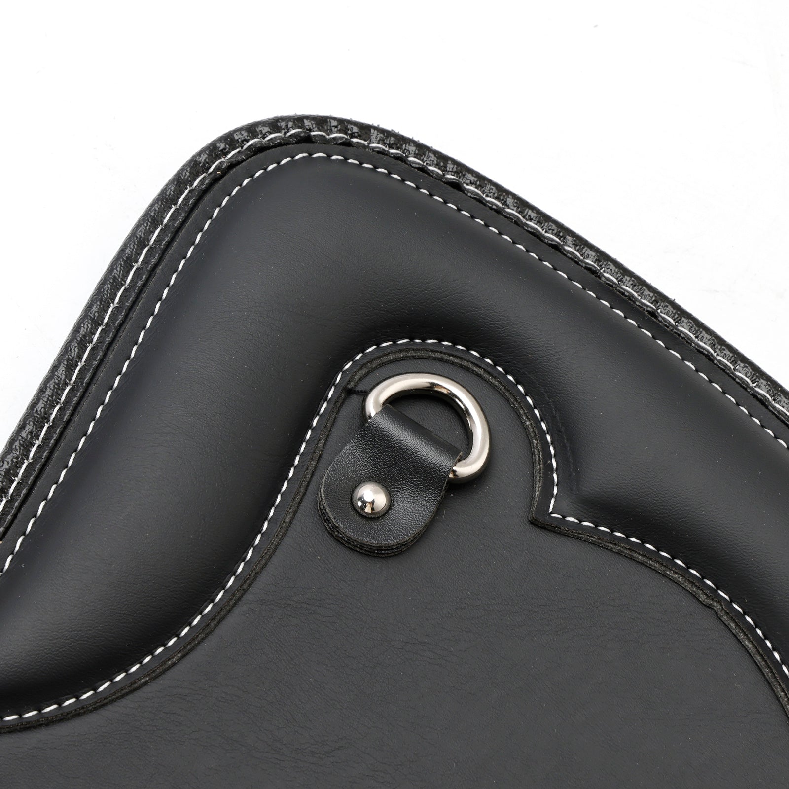 1985-2017 Touring-, Softail-, Dyna- of Sportster-fietsenpaar Cnc-hitteschildzadelbeschermer Zwartbruin